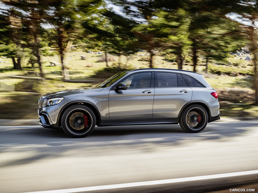 2018 Mercedes-AMG GLC 63 S 4MATIC+ (Color: Selenite Grey) - Side