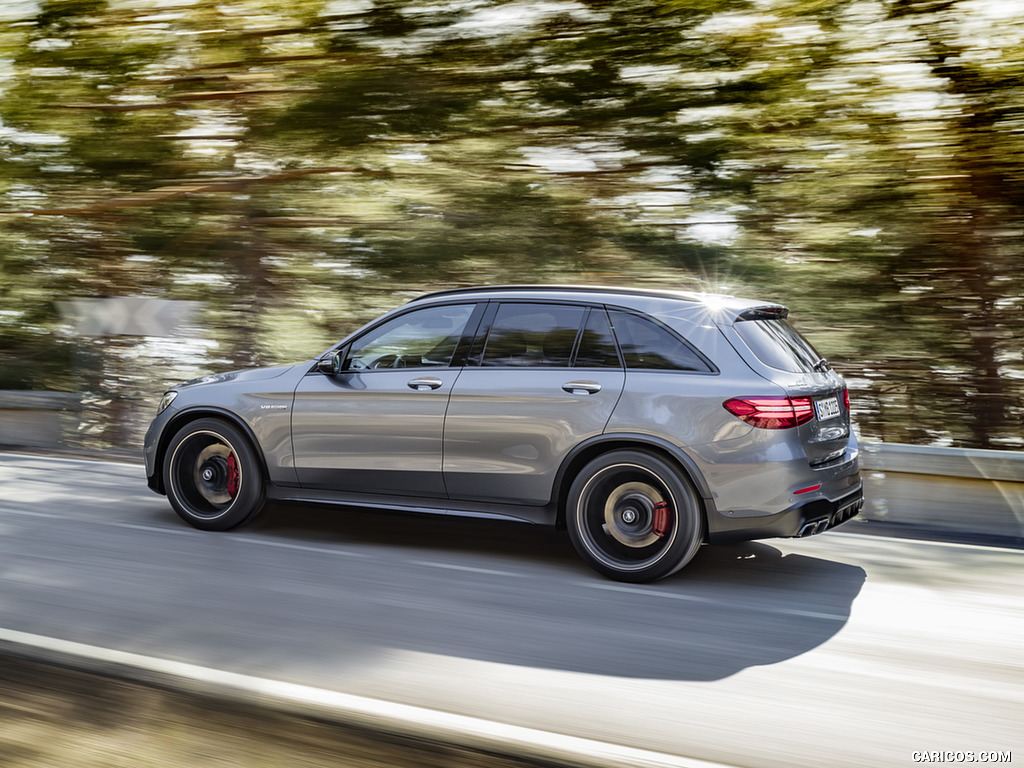 2018 Mercedes-AMG GLC 63 S 4MATIC+ (Color: Selenite Grey) - Side