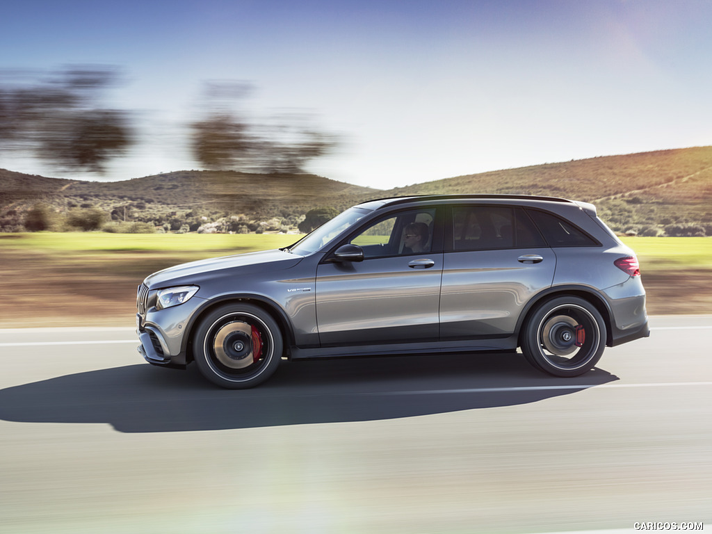 2018 Mercedes-AMG GLC 63 S 4MATIC+ (Color: Selenite Grey) - Side