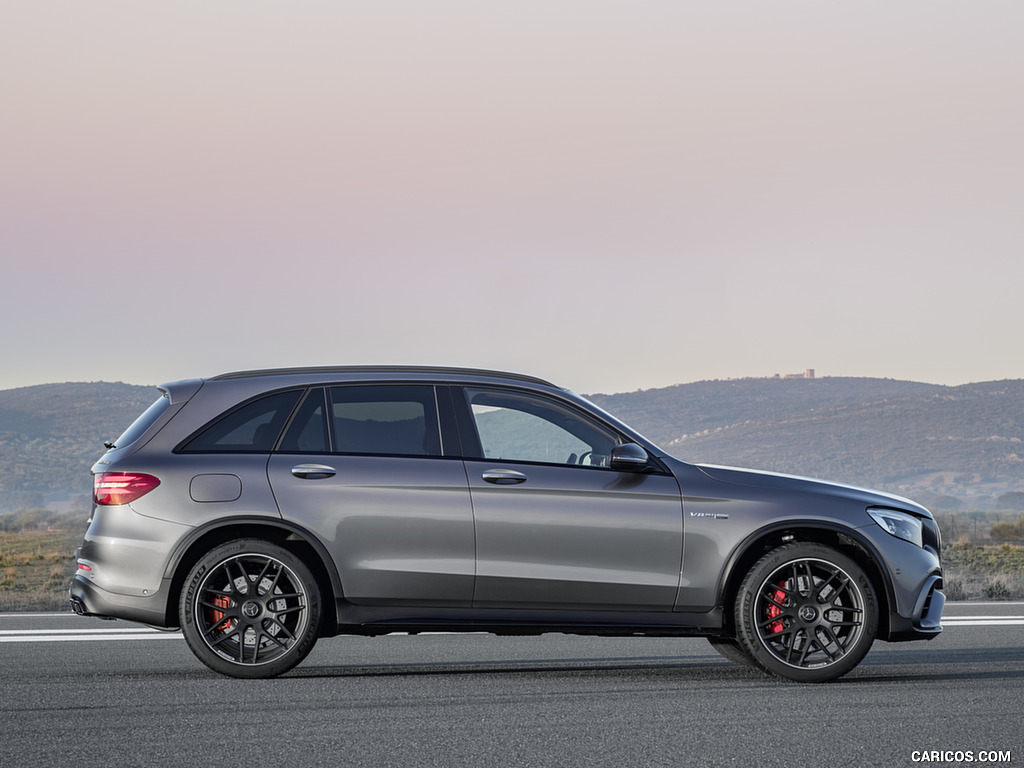 2018 Mercedes-AMG GLC 63 S 4MATIC+ (Color: Selenite Grey) - Side