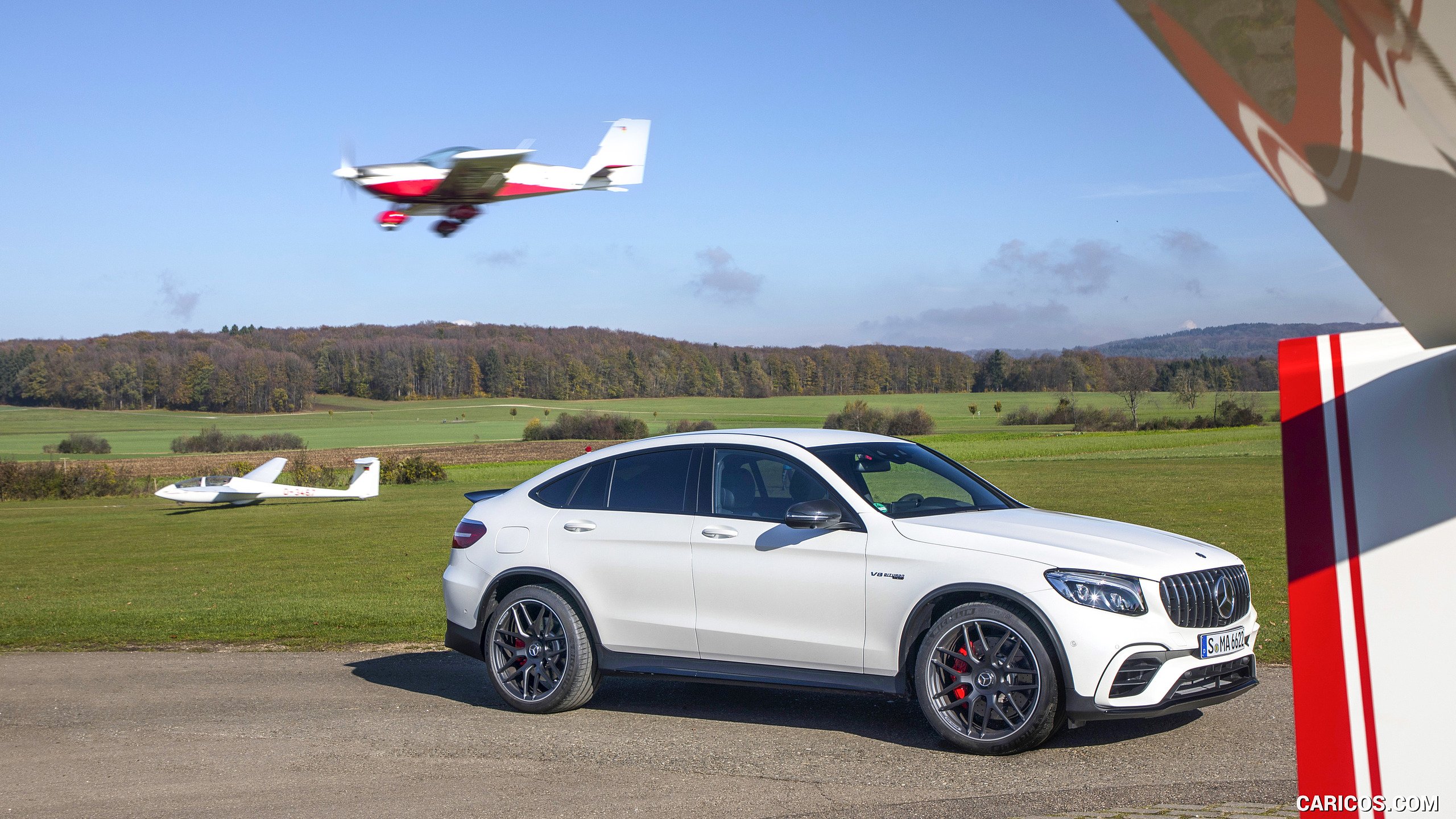 2018 Mercedes-AMG GLC 63 S Coupe - Front Three-Quarter, #34 of 75