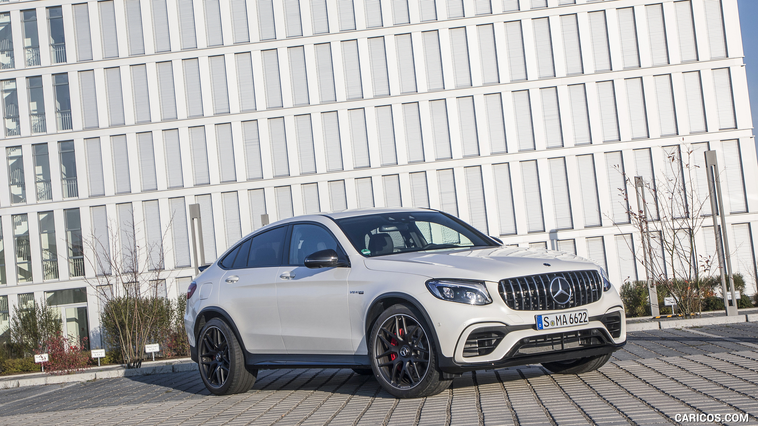 2018 Mercedes-AMG GLC 63 S Coupe - Front Three-Quarter, #51 of 75