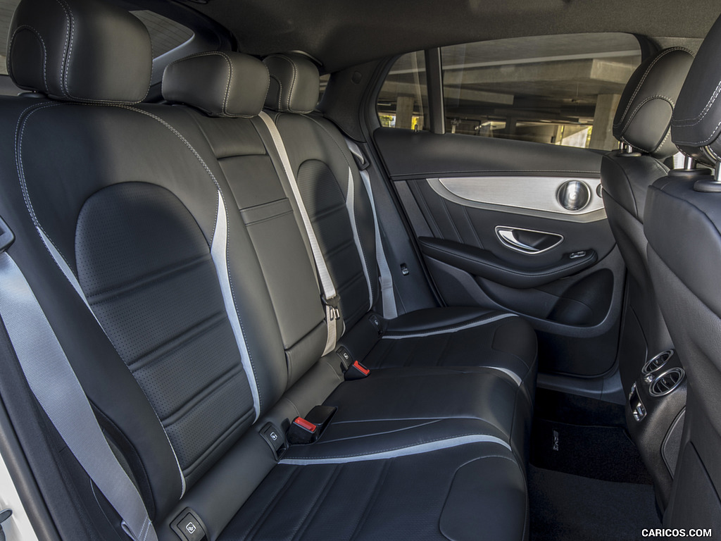 2018 Mercedes-AMG GLC 63 S Coupe - Interior, Rear Seats