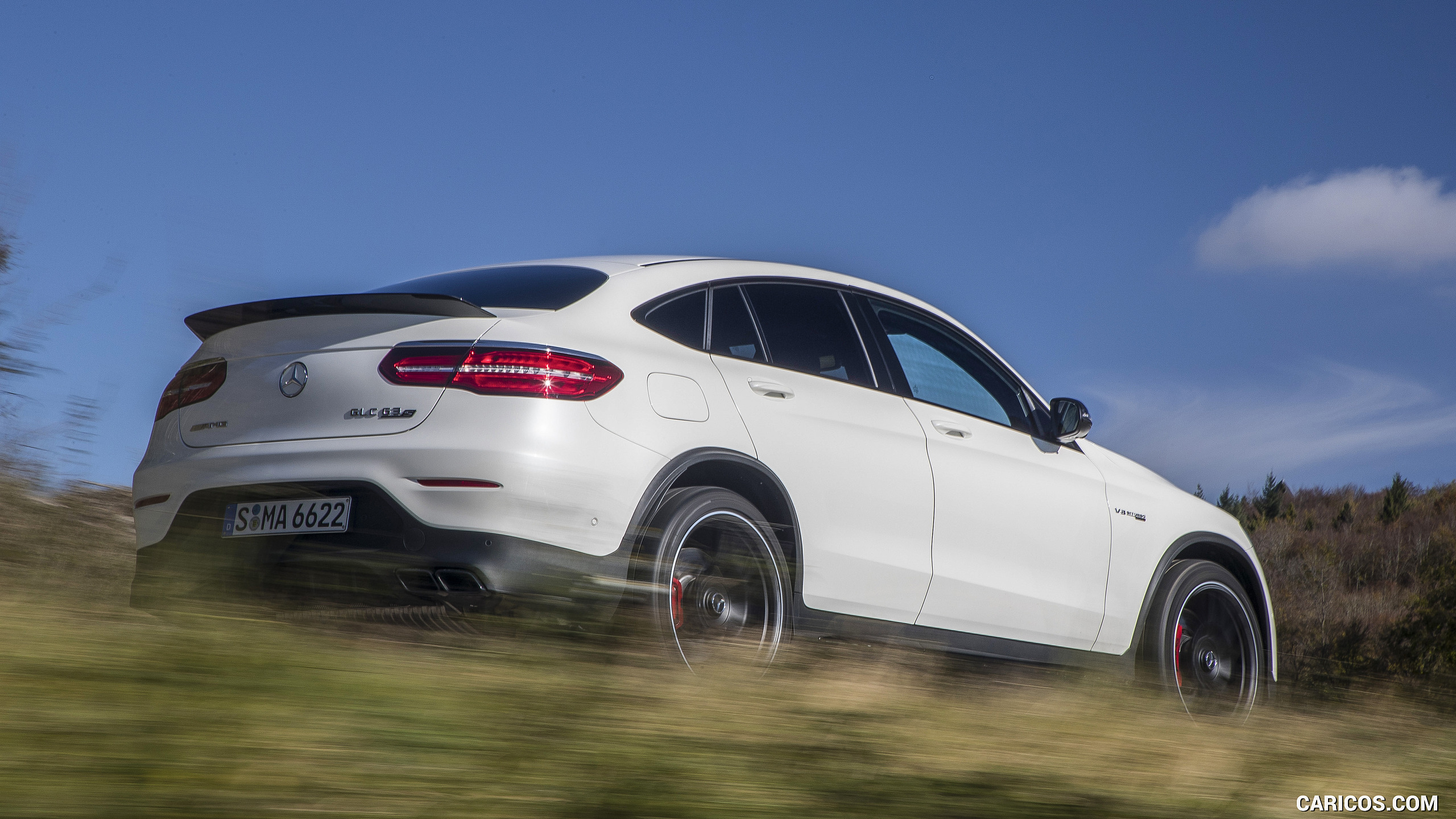 2018 Mercedes-AMG GLC 63 S Coupe - Rear Three-Quarter, #36 of 75