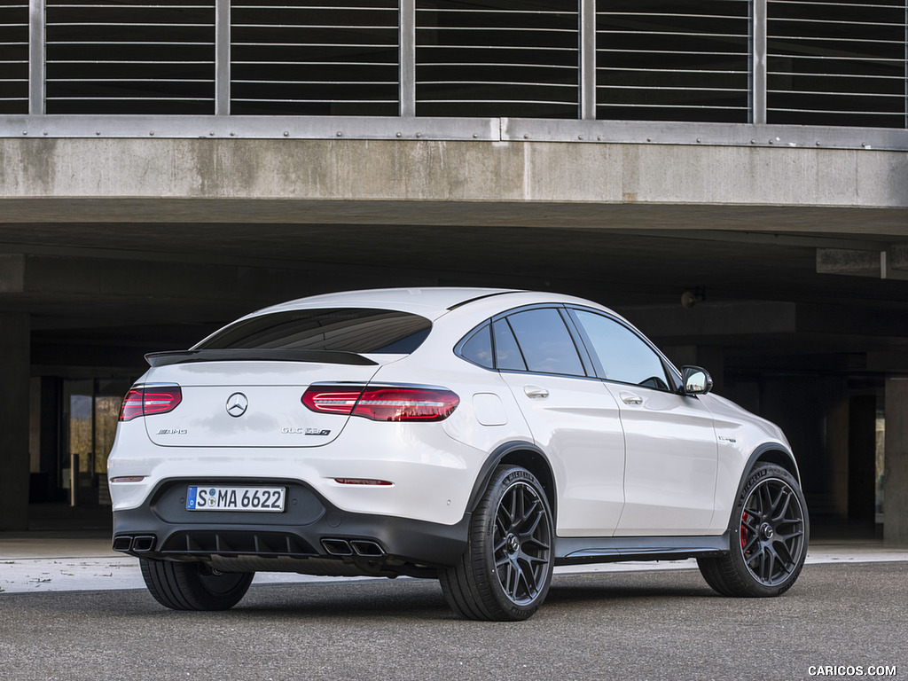 2018 Mercedes-AMG GLC 63 S Coupe - Rear Three-Quarter