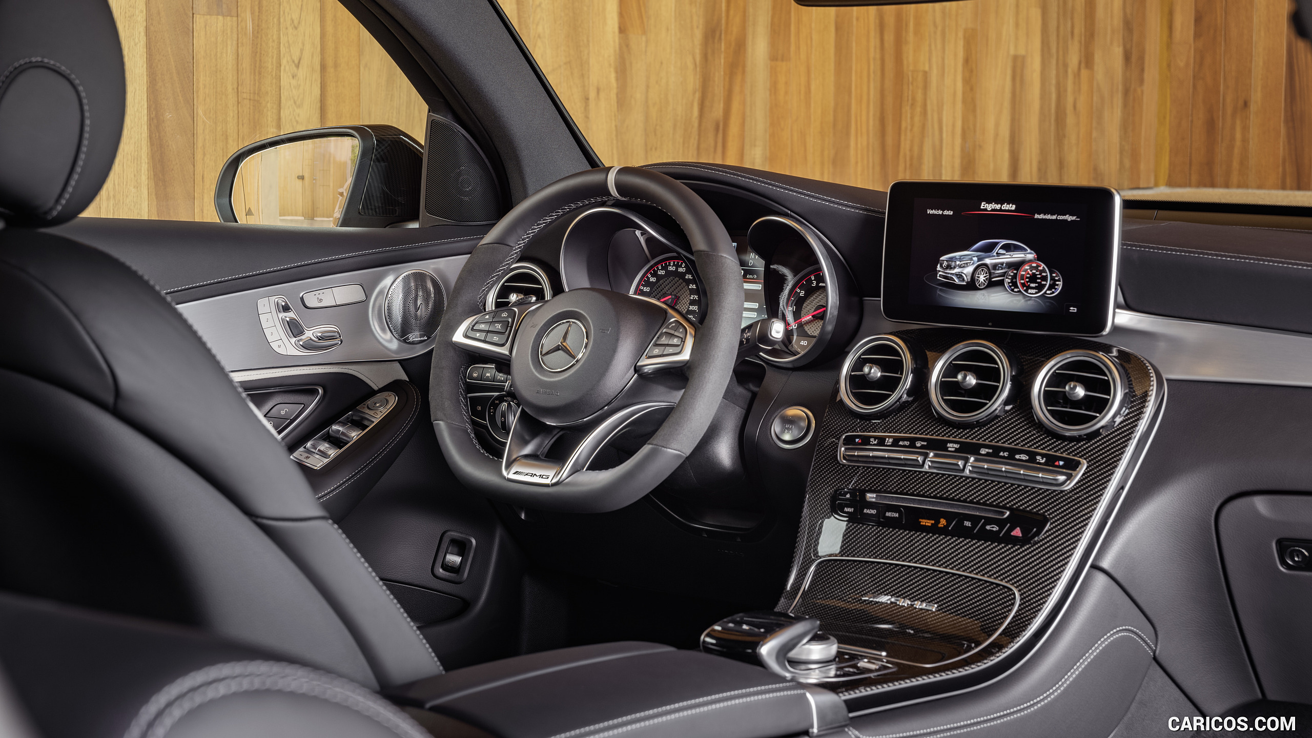 2018 Mercedes-AMG GLC 63 S Coupe 4MATIC+ Edition 1 - Interior, #25 of 75