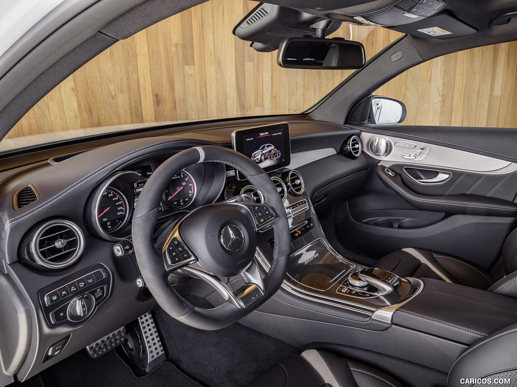 2018 Mercedes-AMG GLC 63 S Coupe 4MATIC+ (Color: designo Diamond White) - Interior