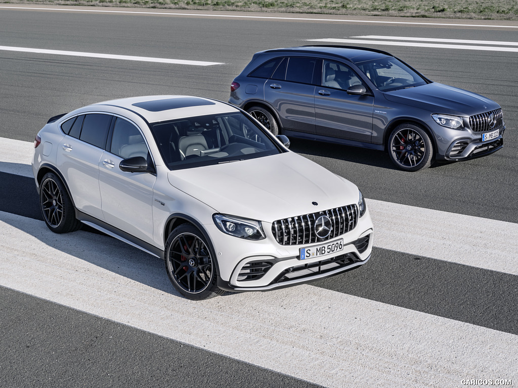 2018 Mercedes-AMG GLC 63 S Coupe 4MATIC+ (Color: designo Diamond White)