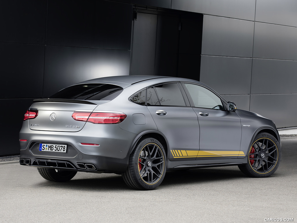 2018 Mercedes-AMG GLC 63 S Coupe 4MATIC+ Edition 1 - Rear Three-Quarter