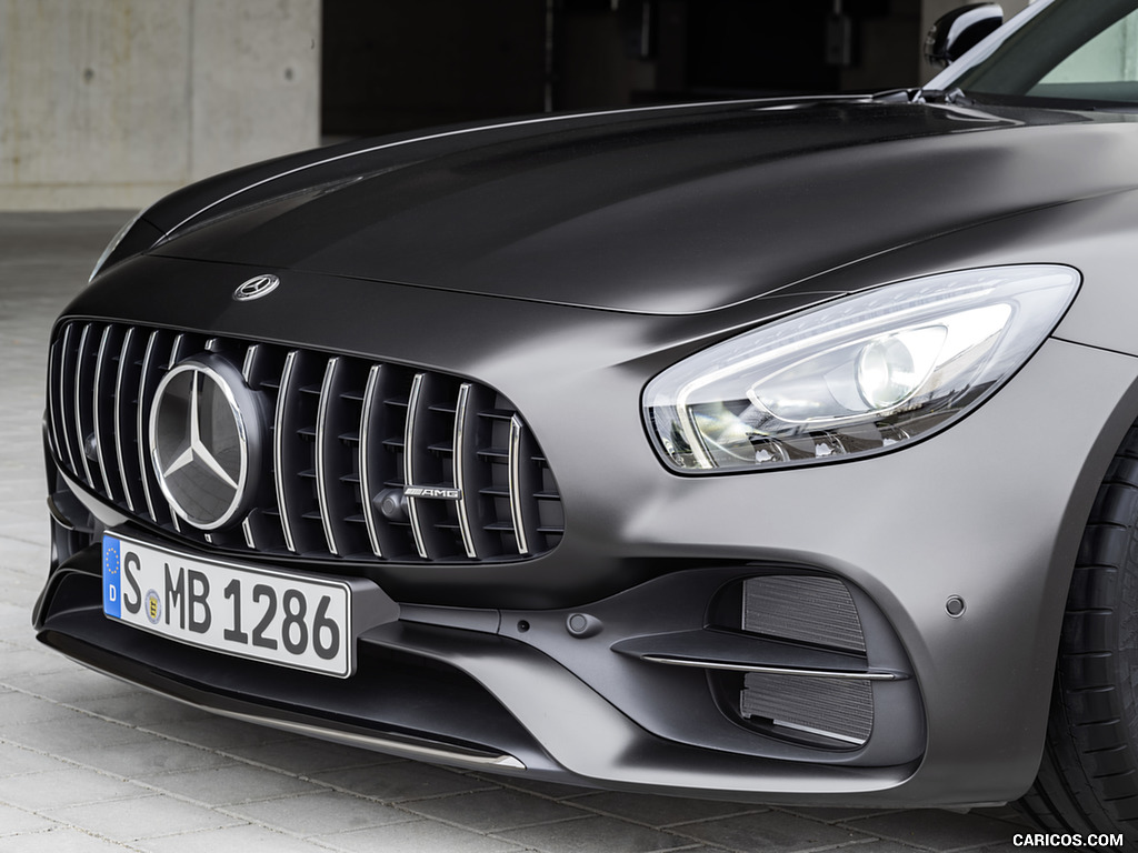 2018 Mercedes-AMG GT C Coupe Edition 50 (Color: Graphite Grey Magno) - Grille