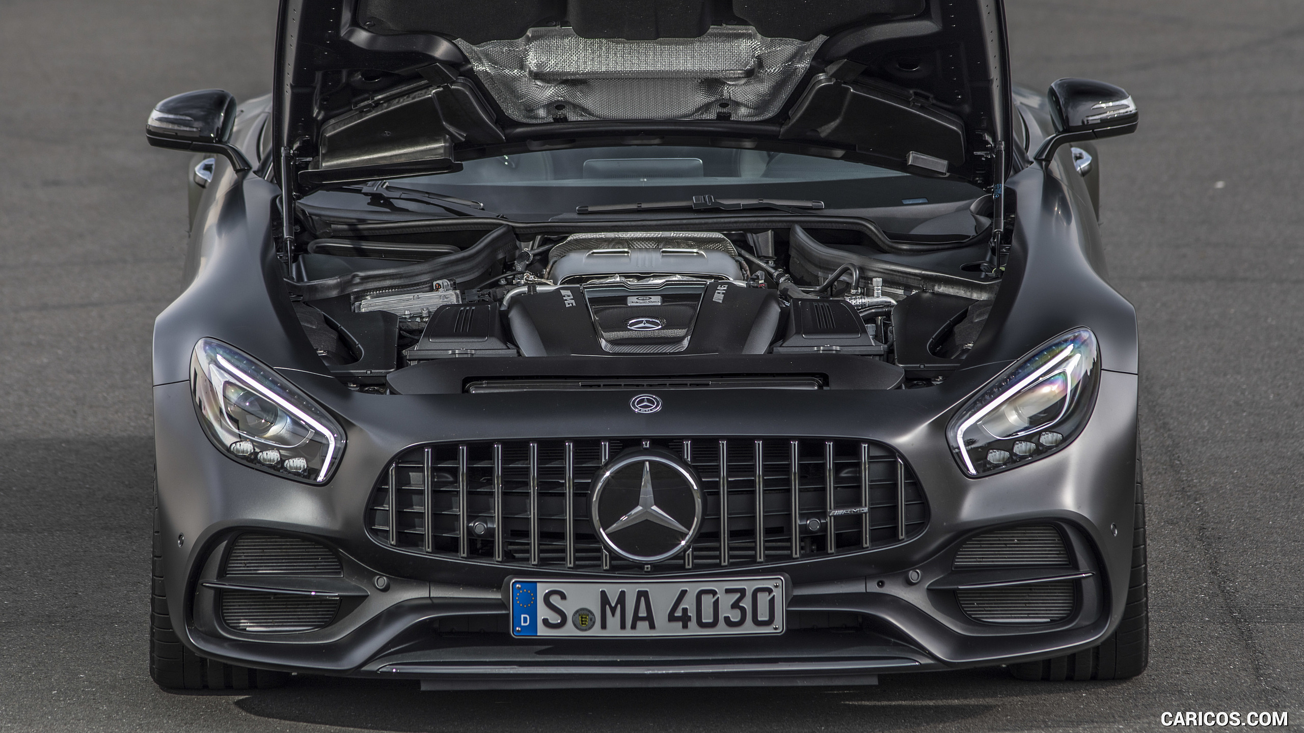 2018 Mercedes-AMG GT C Coupe Edition 50 - Engine, #38 of 70