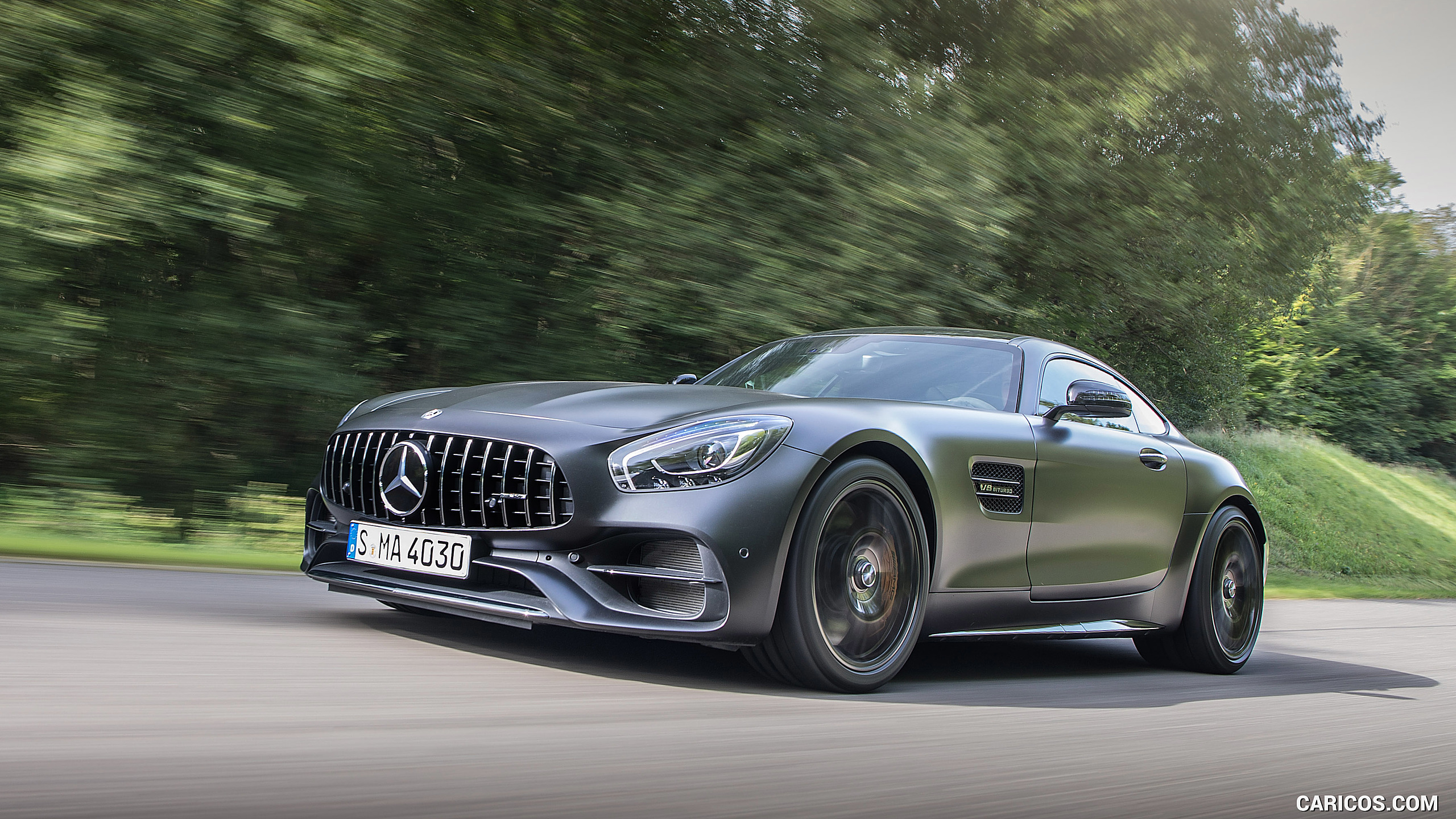 2018 Mercedes-AMG GT C Coupe Edition 50 - Front Three-Quarter, #22 of 70