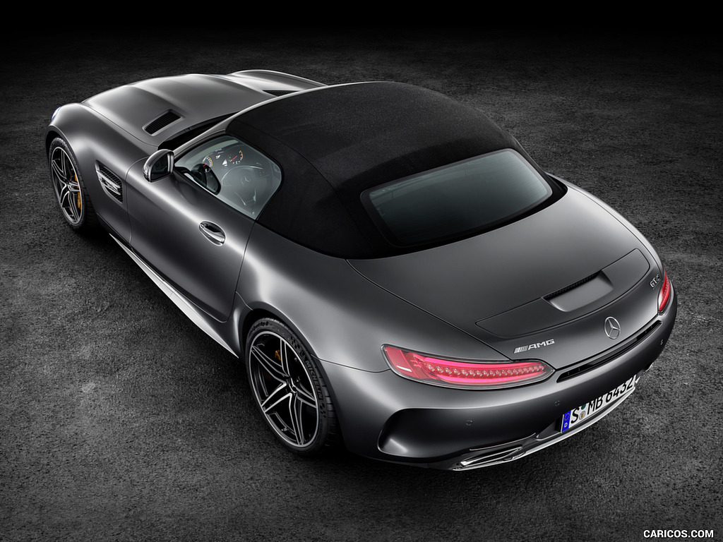 2018 Mercedes-AMG GT C Roadster (Color: Designo Selenit Grey Magno) - Closed Top - Top