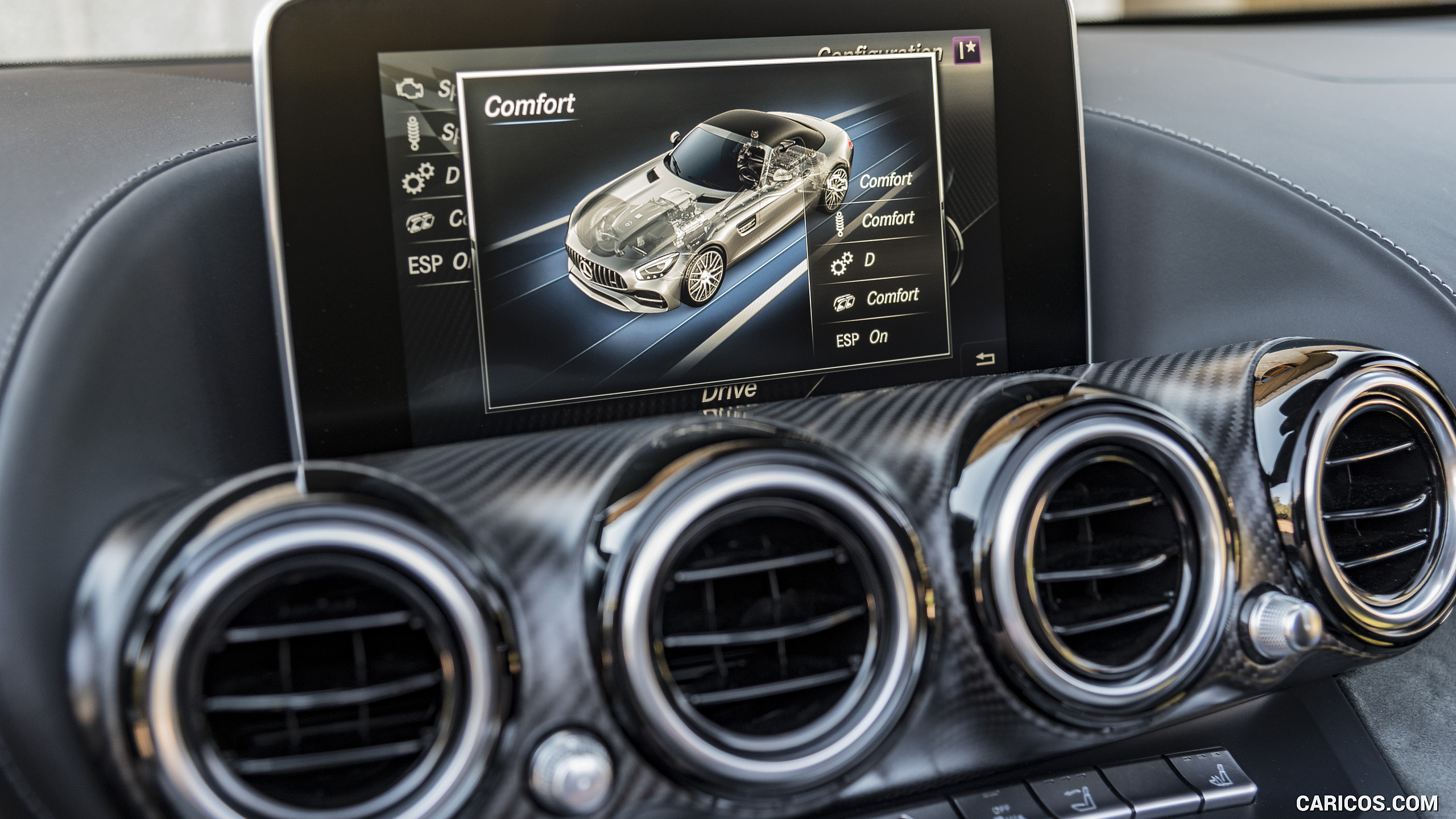 2018 Mercedes-AMG GT C Roadster - Central Console, #345 of 350