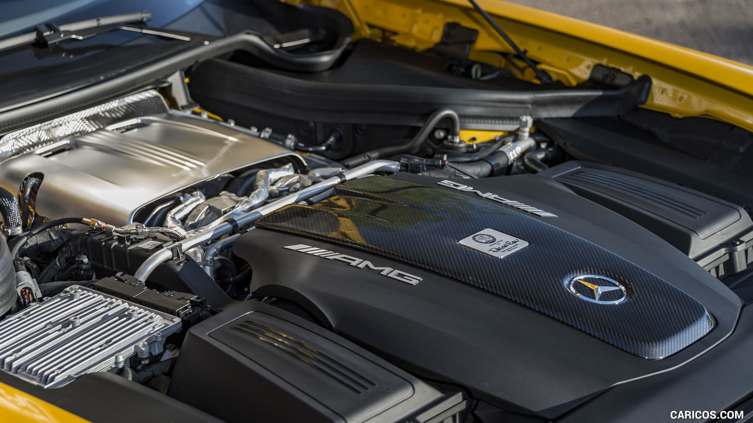 2018 Mercedes-AMG GT C Roadster - Engine, #254 of 350