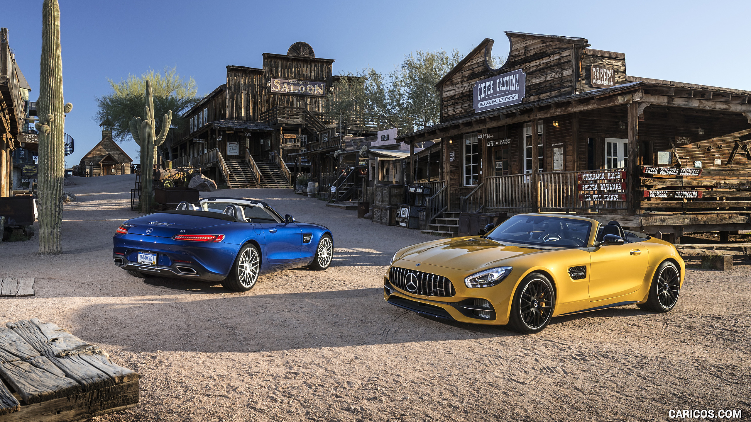 2018 Mercedes-AMG GT C Roadster - Front Three-Quarter, #169 of 350