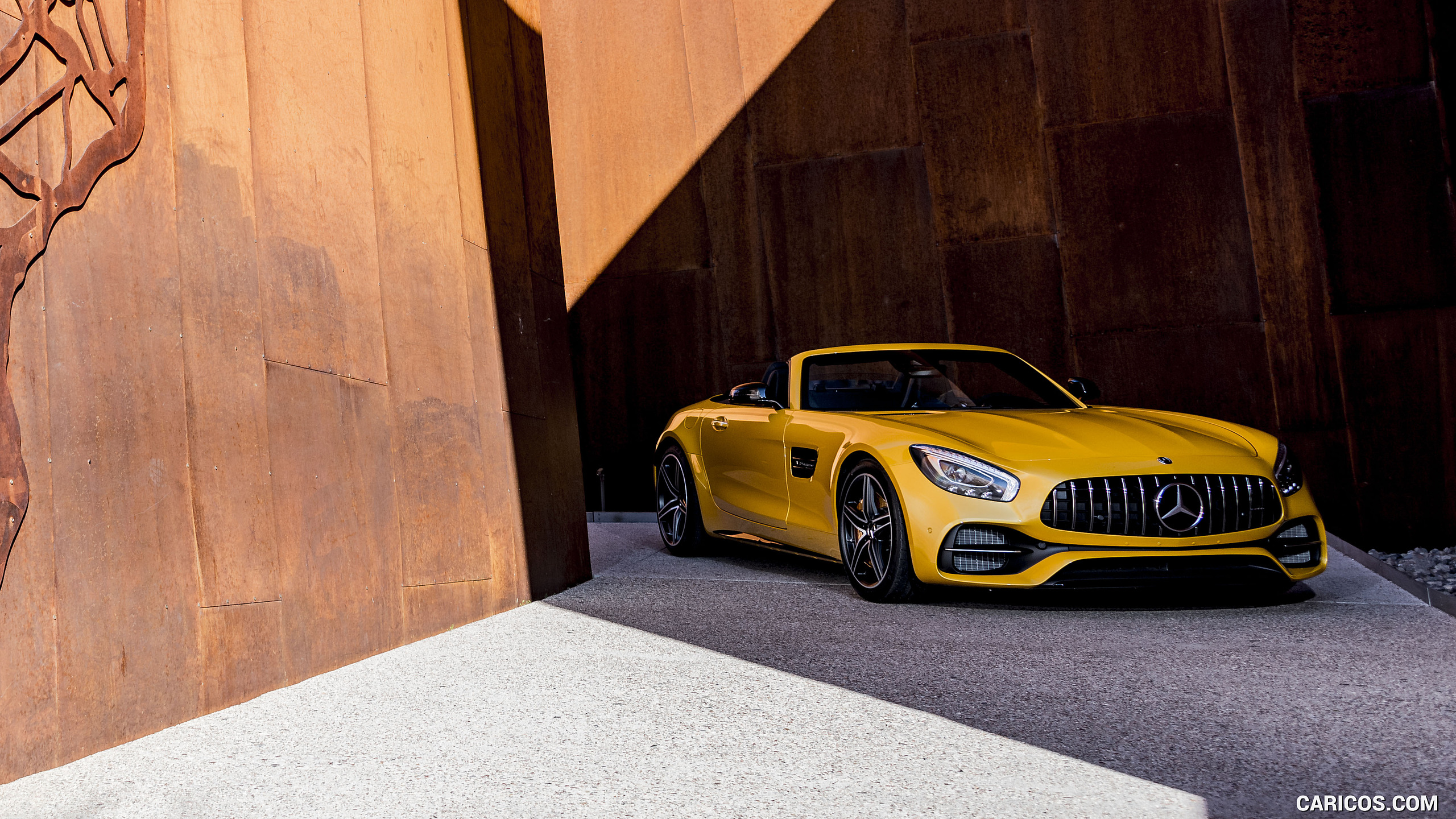 2018 Mercedes-AMG GT C Roadster - Front Three-Quarter, #249 of 350