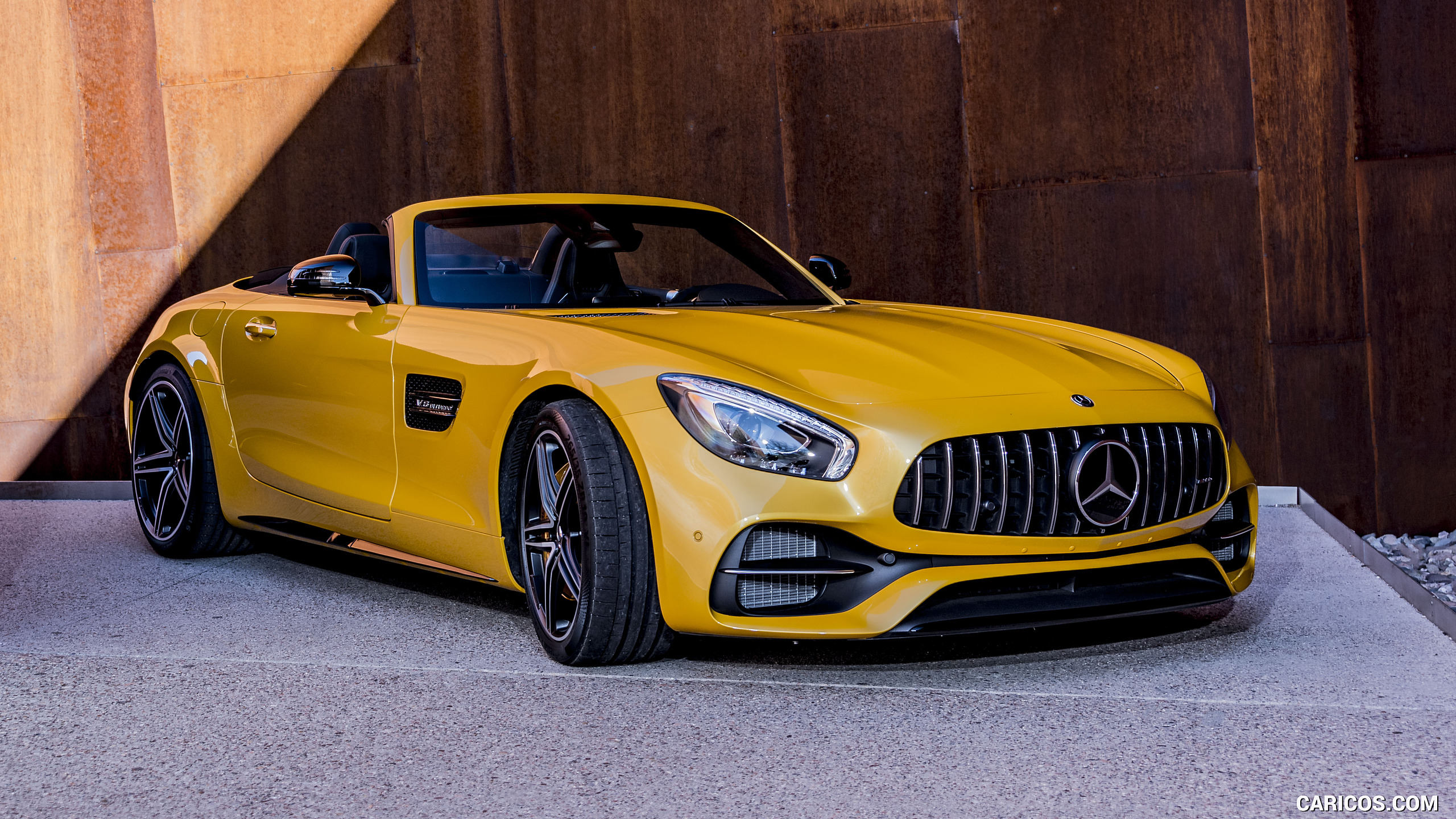 2018 Mercedes-AMG GT C Roadster - Front Three-Quarter, #250 of 350