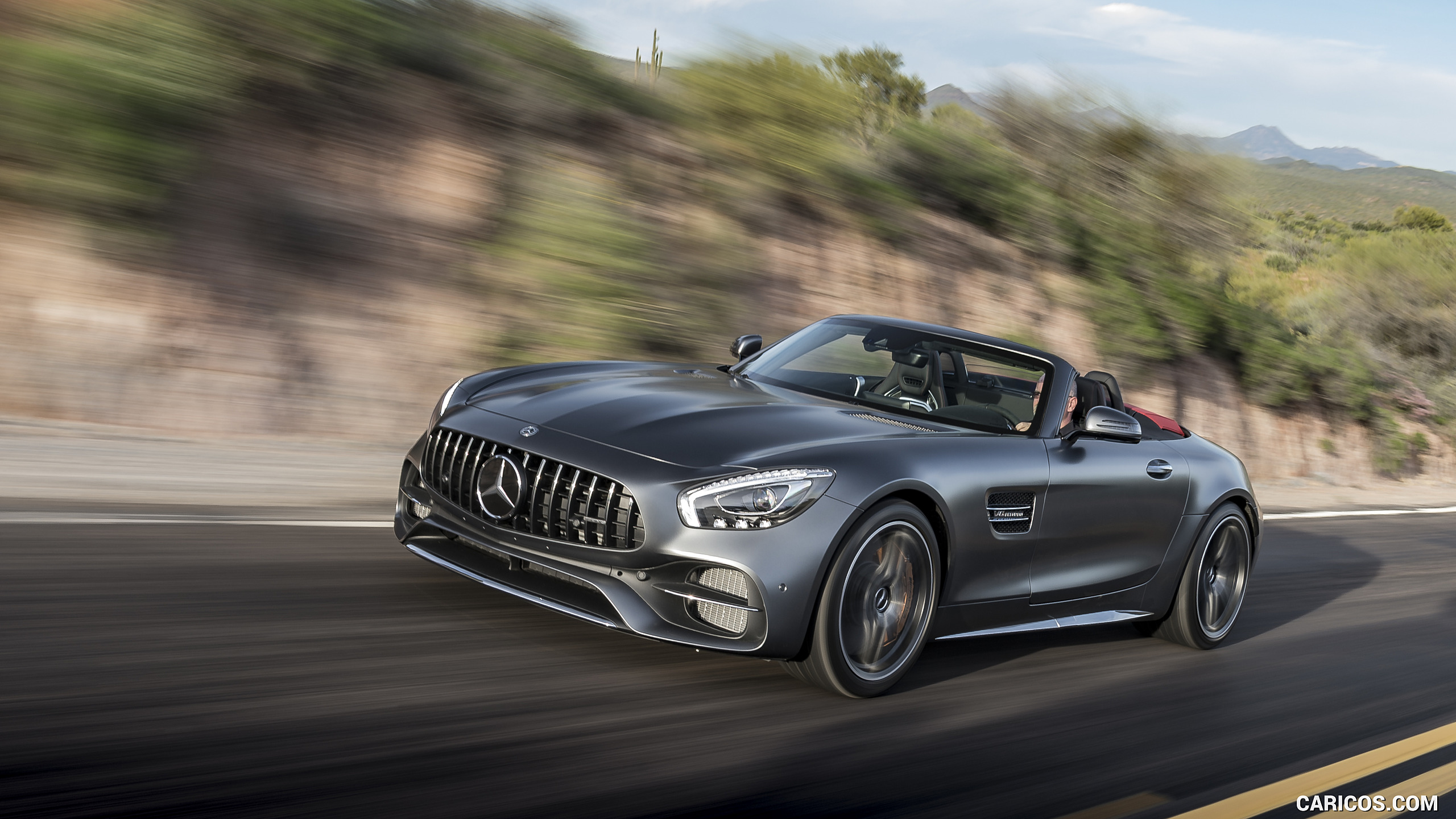 2018 Mercedes-AMG GT C Roadster - Front Three-Quarter, #295 of 350