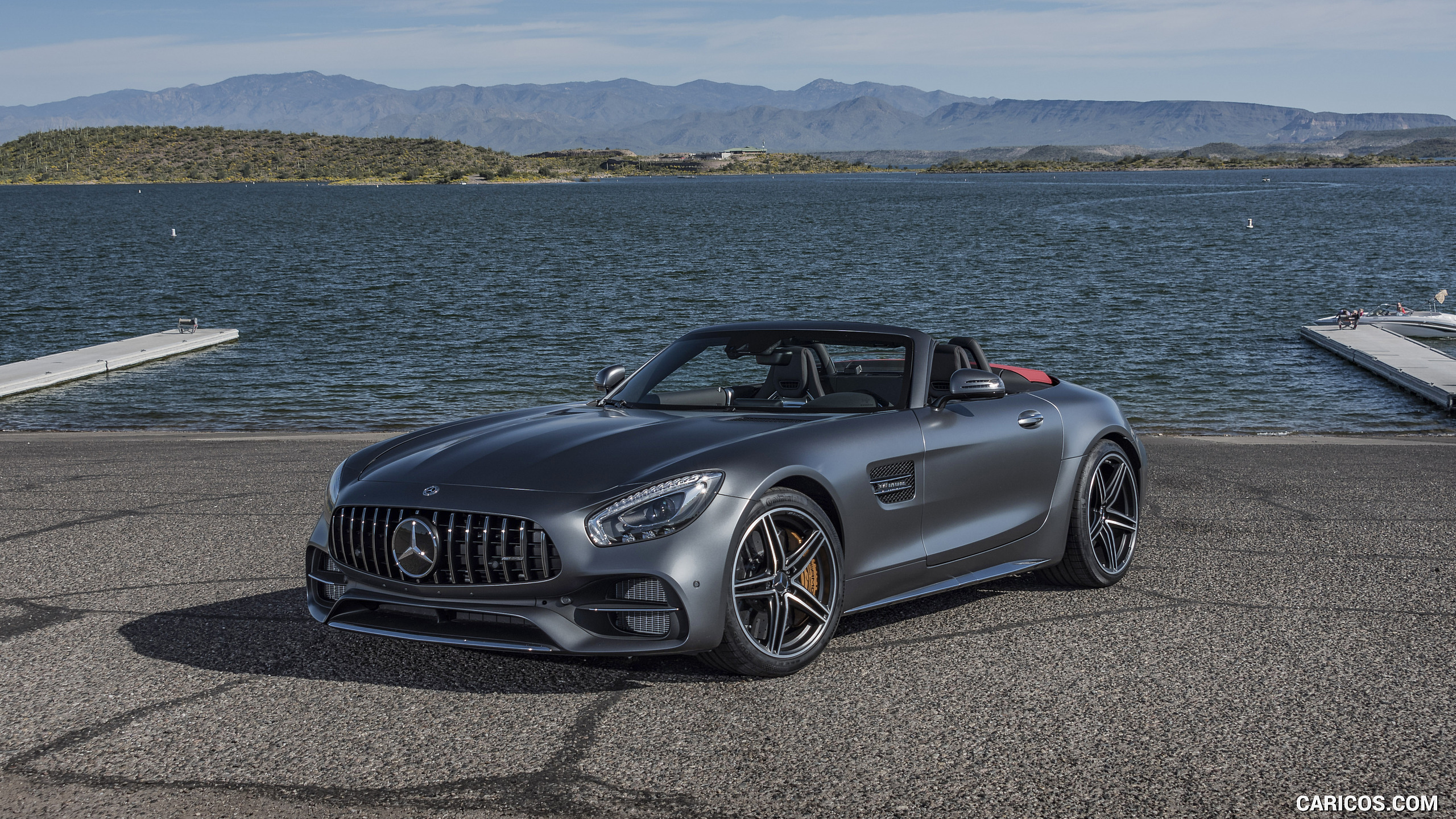 2018 Mercedes-AMG GT C Roadster - Front Three-Quarter, #298 of 350