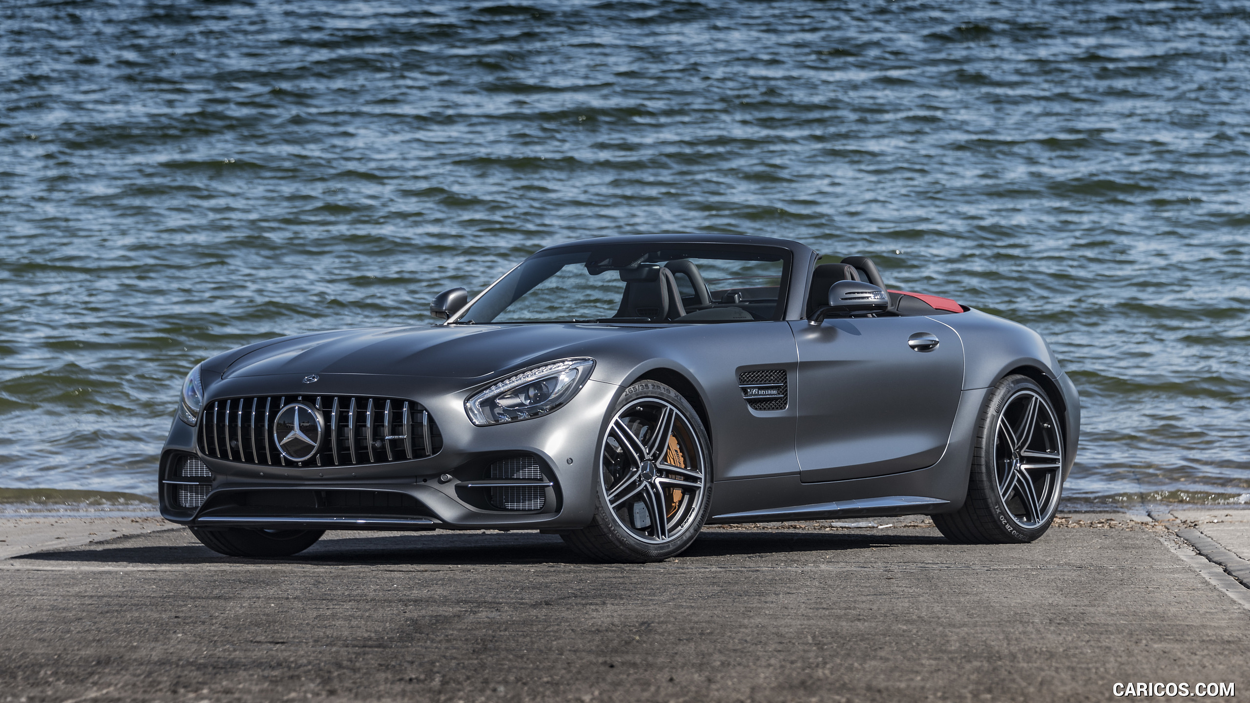2018 Mercedes-AMG GT C Roadster - Front Three-Quarter, #300 of 350
