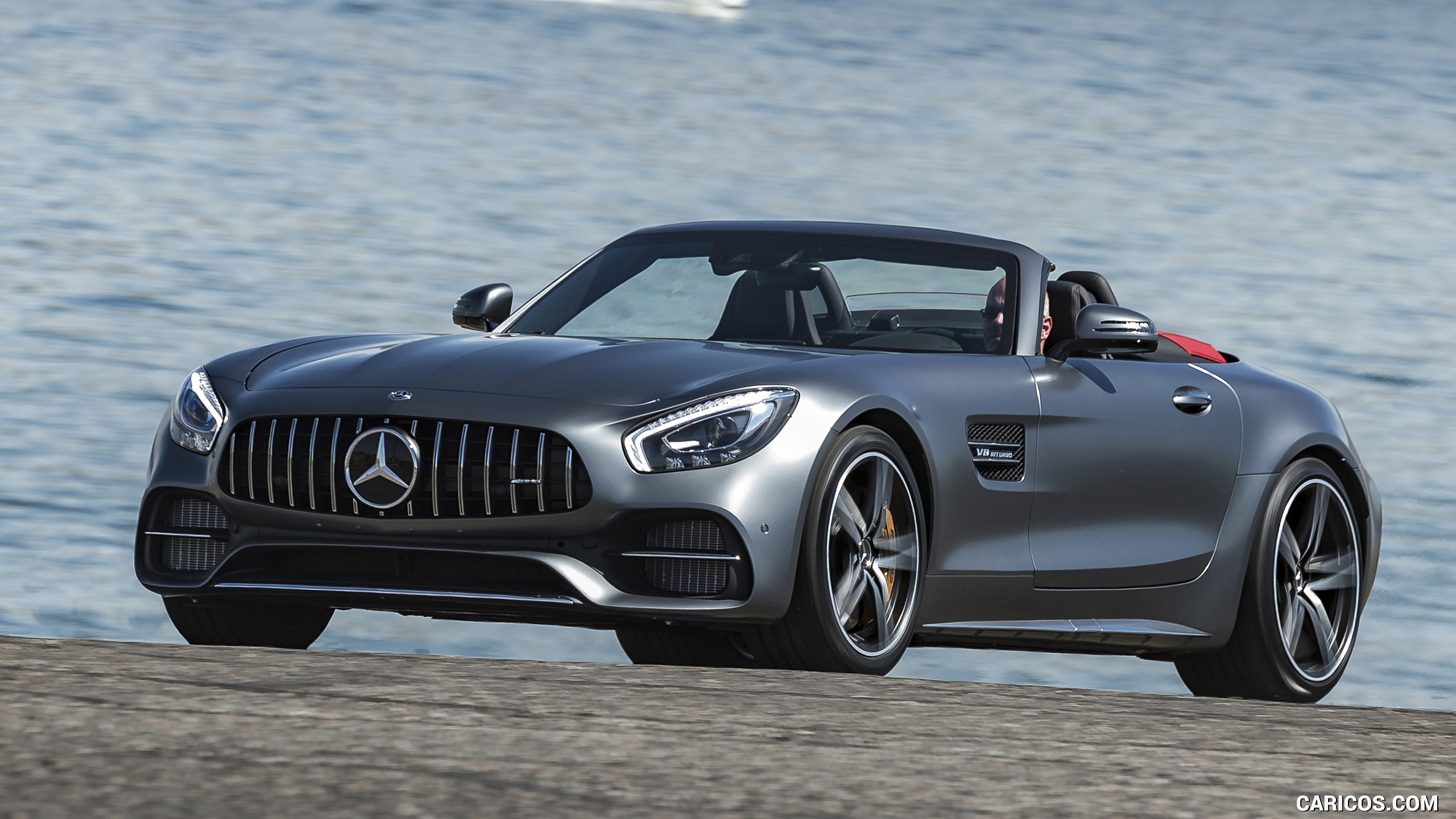 2018 Mercedes-AMG GT C Roadster - Front Three-Quarter, #301 of 350