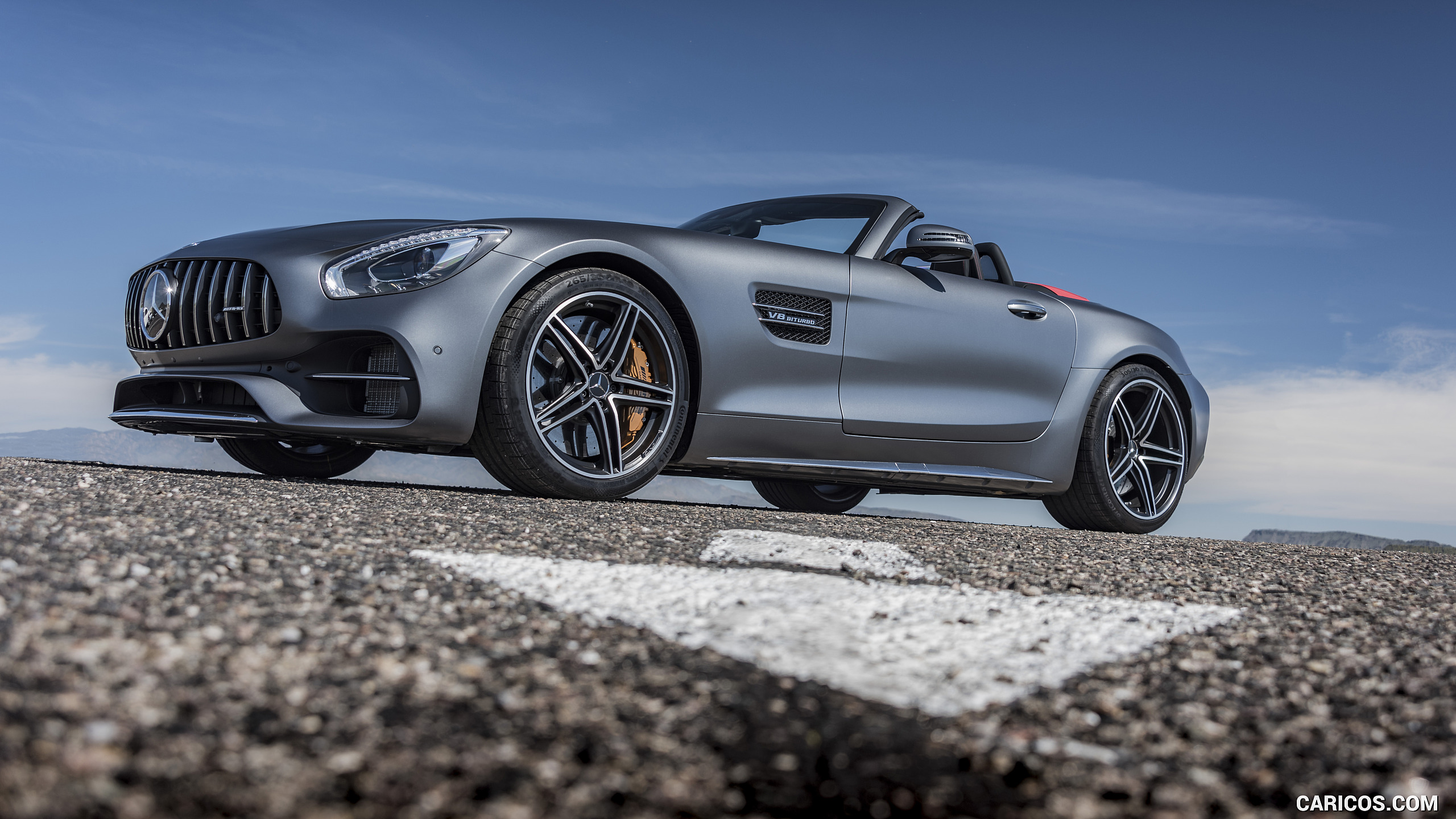 2018 Mercedes-AMG GT C Roadster - Front Three-Quarter, #308 of 350