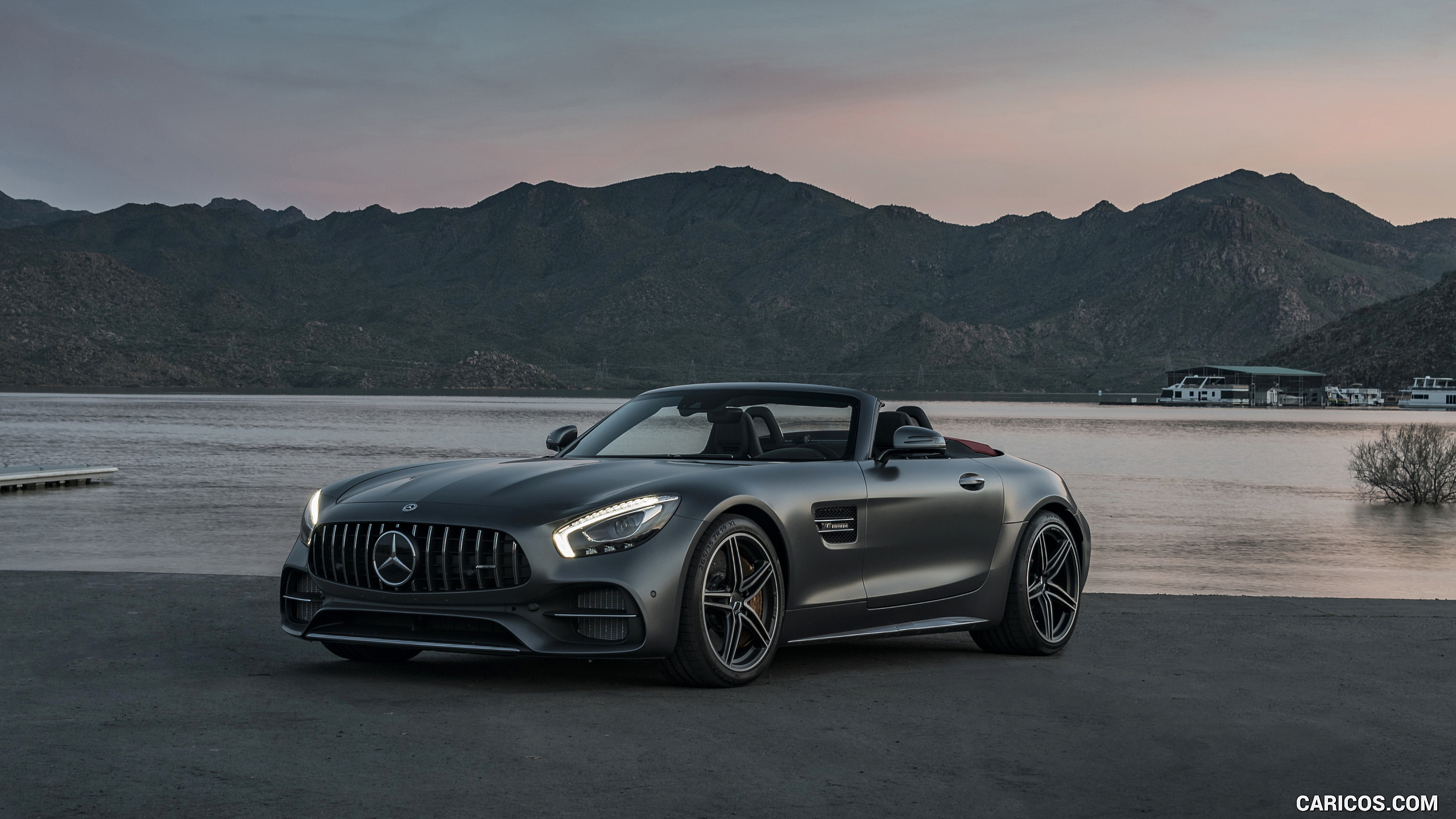 2018 Mercedes-AMG GT C Roadster - Front Three-Quarter, #329 of 350