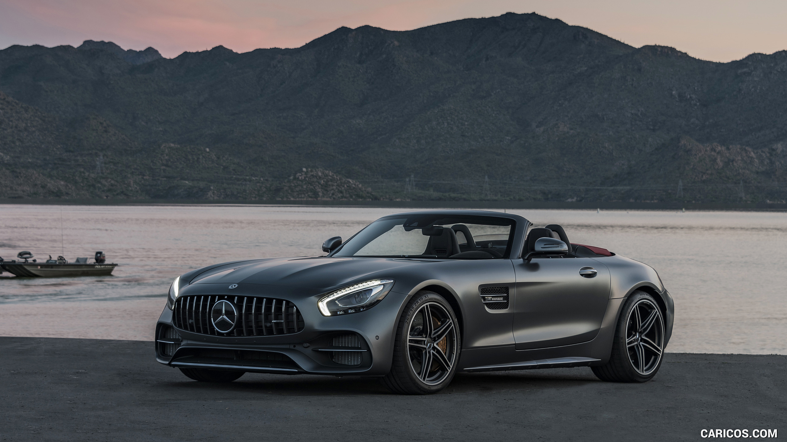 2018 Mercedes-AMG GT C Roadster - Front Three-Quarter, #330 of 350