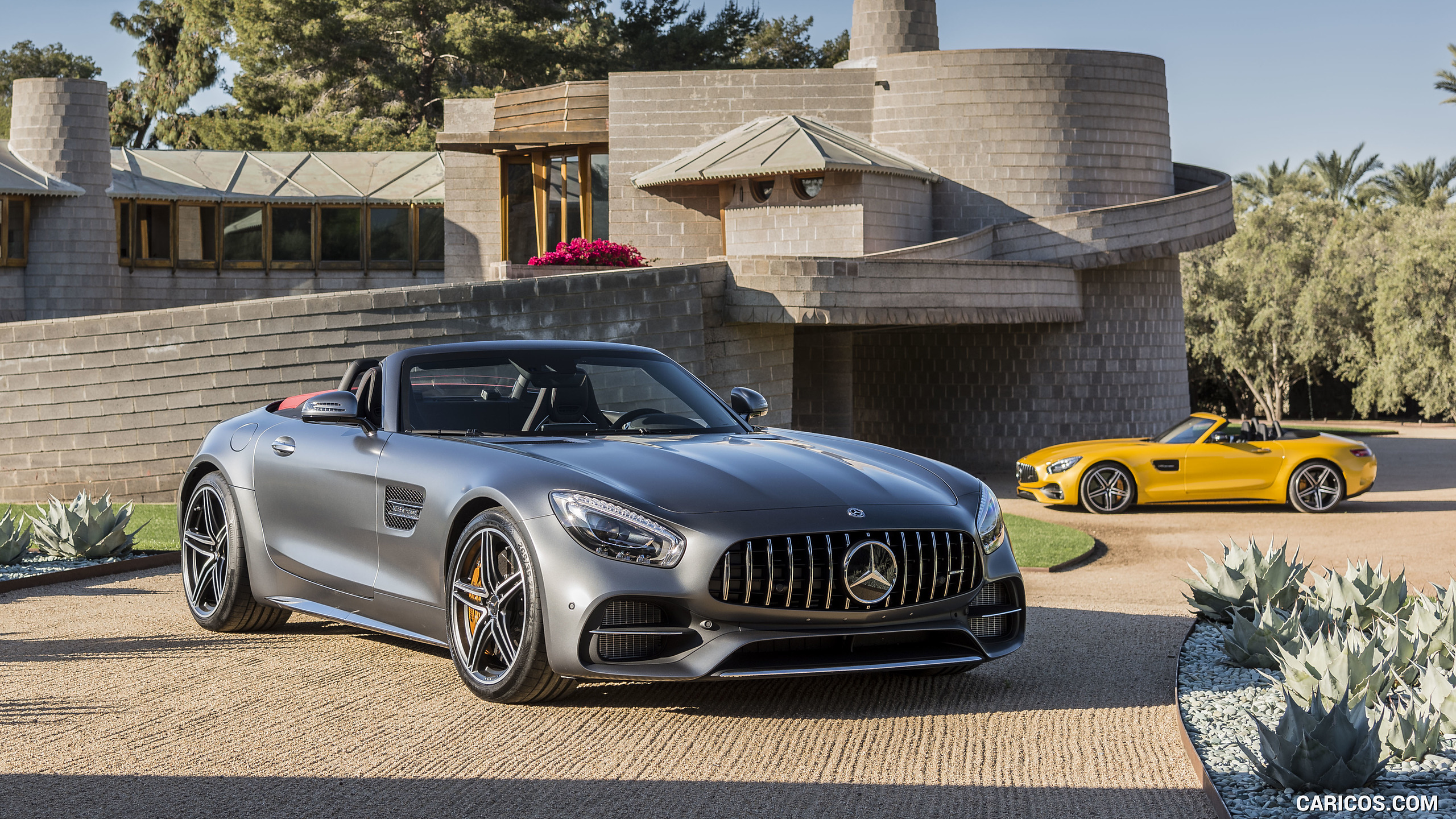 2018 Mercedes-AMG GT C Roadster - Front Three-Quarter, #331 of 350