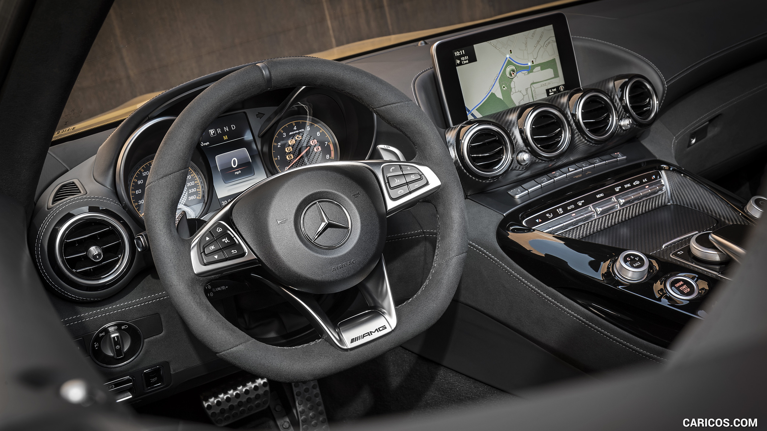 2018 Mercedes-AMG GT C Roadster - Interior, Cockpit, #269 of 350