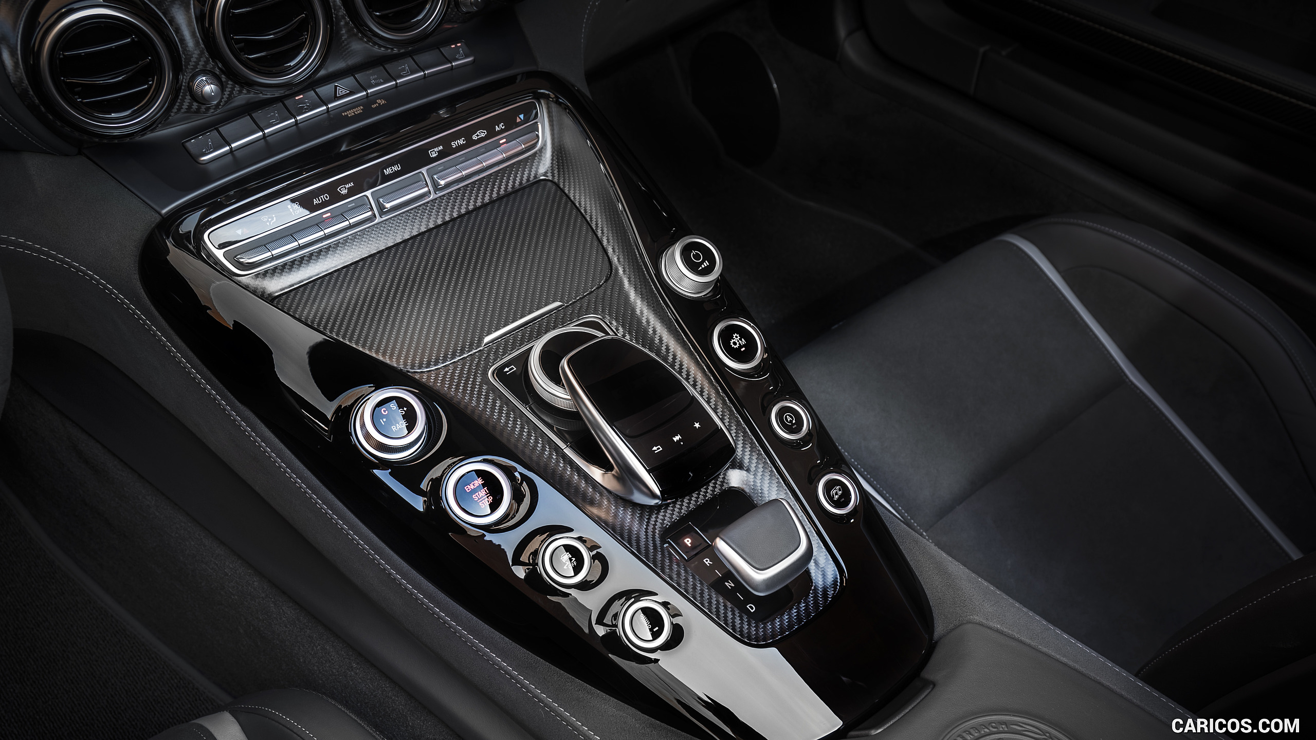 2018 Mercedes-AMG GT C Roadster - Interior, Detail, #274 of 350
