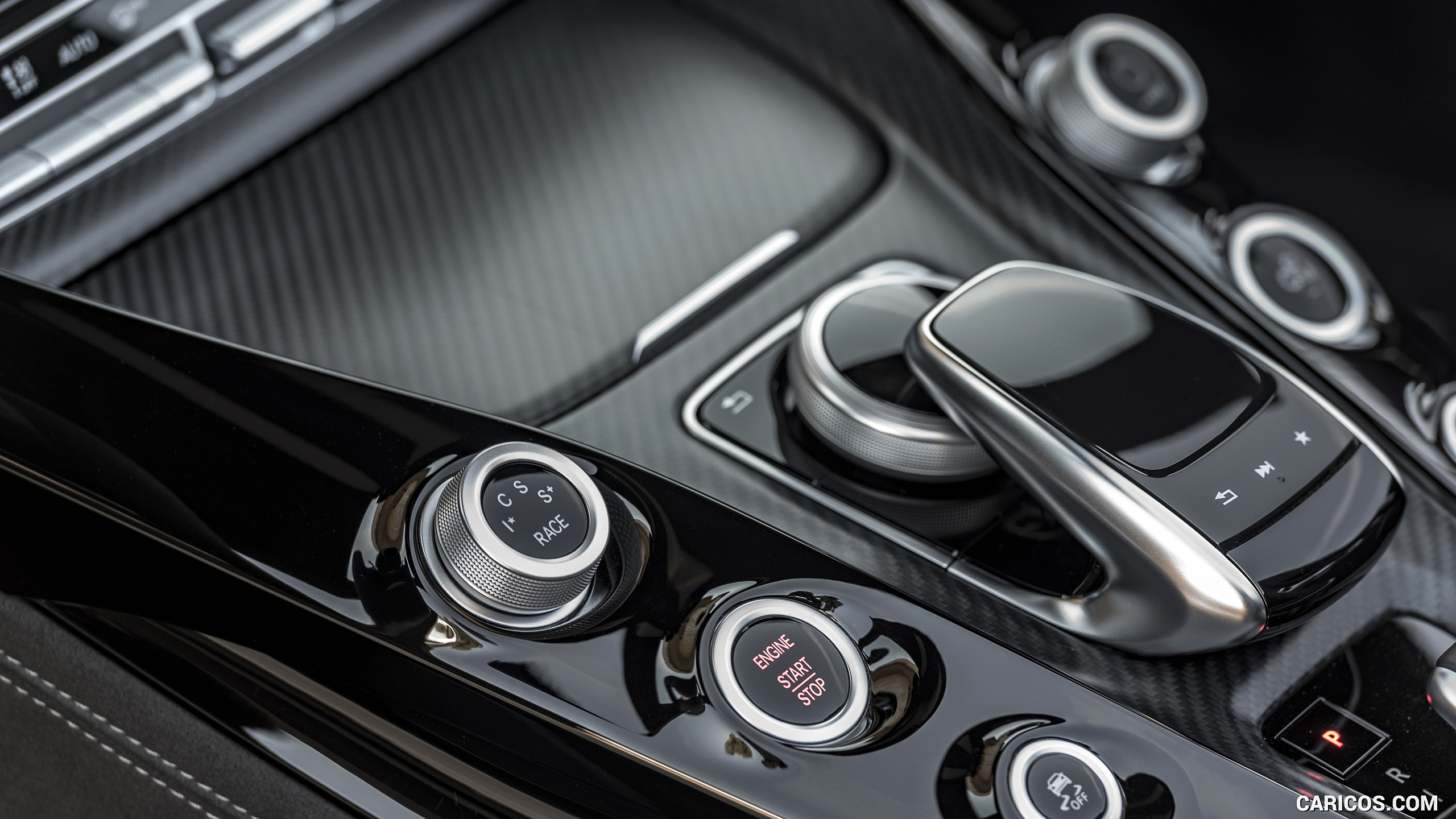 2018 Mercedes-AMG GT C Roadster - Interior, Detail, #342 of 350