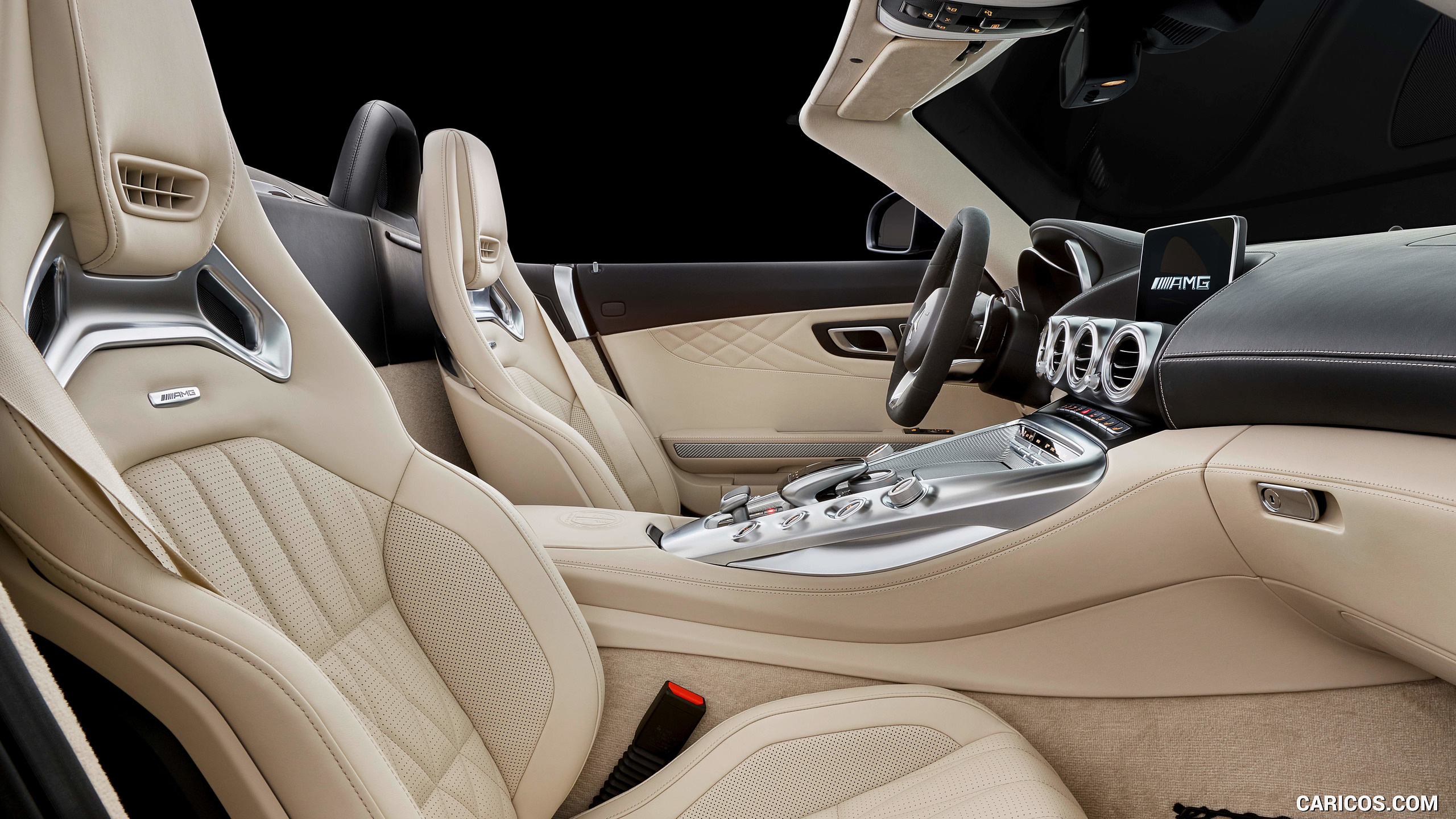 2018 Mercedes-AMG GT C Roadster - Nappa Leather Exclusive Macchiato Beige Interior, #10 of 350