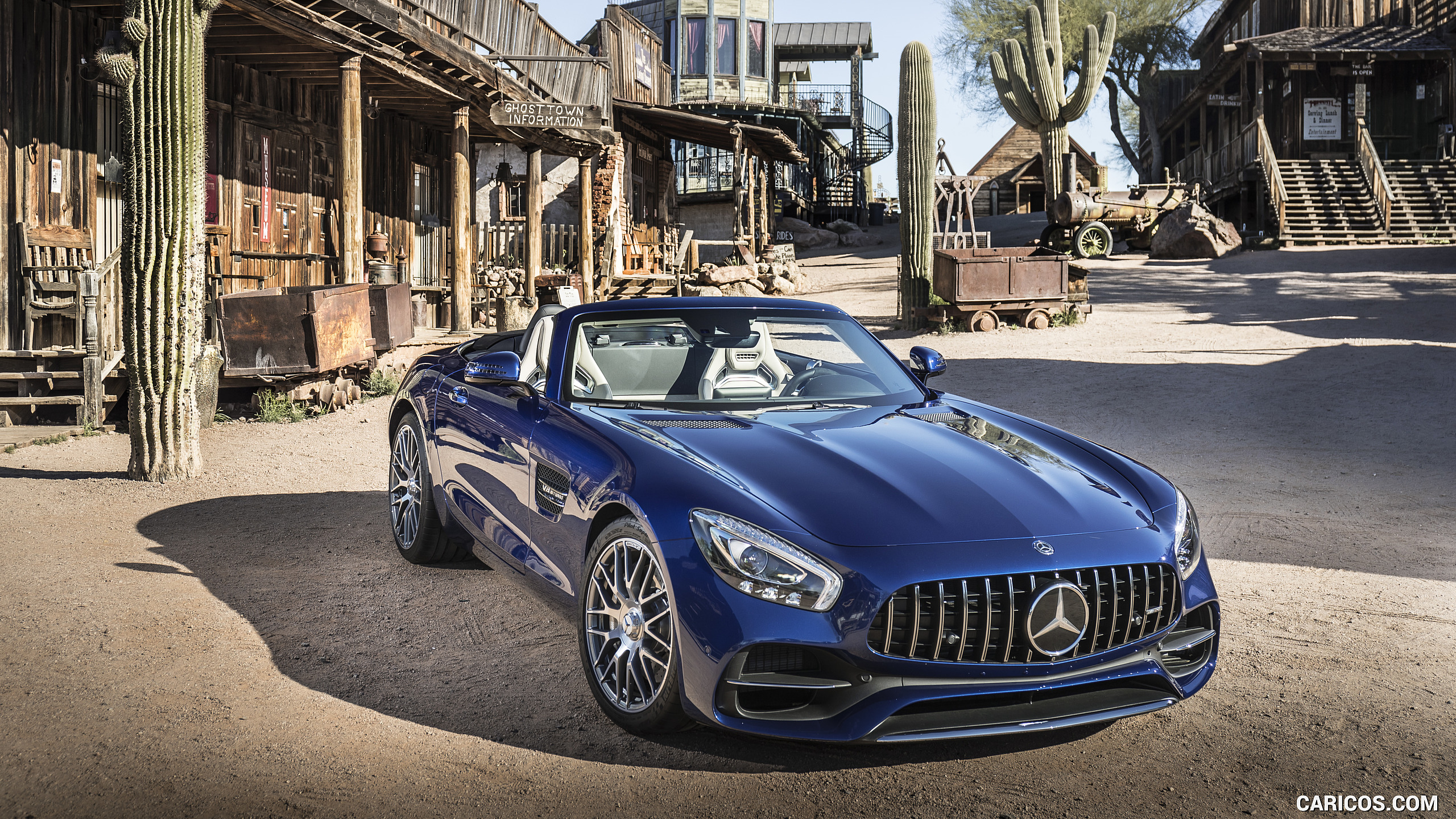 2018 Mercedes-AMG GT Roadster - Front Three-Quarter, #111 of 350