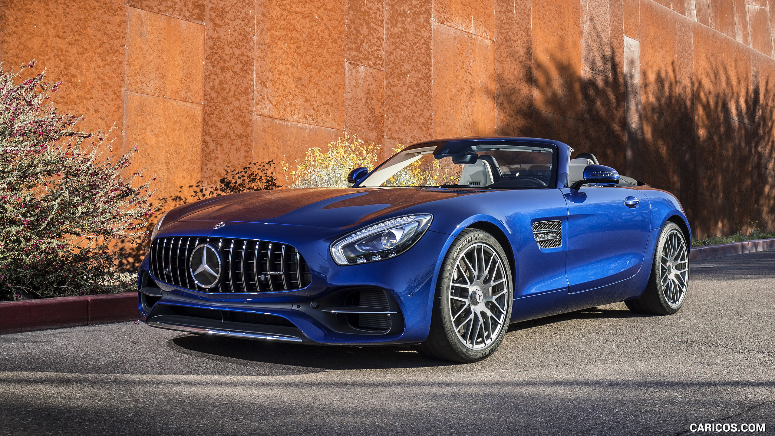 2018 Mercedes-AMG GT Roadster - Front Three-Quarter, #151 of 350