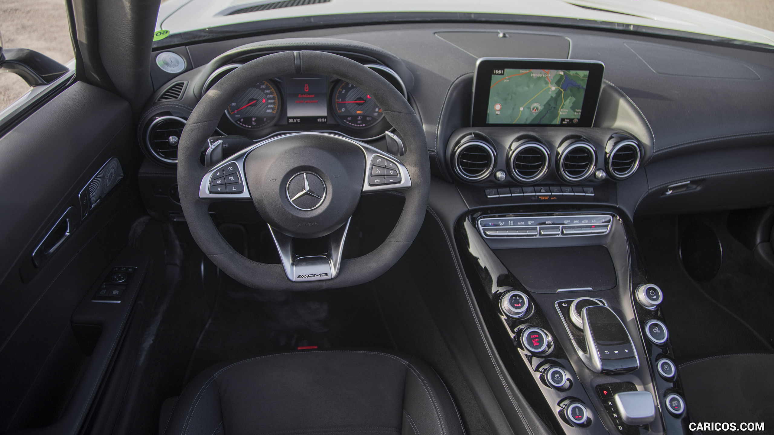 2018 Mercedes-AMG GT Roadster - Interior, Cockpit, #104 of 350