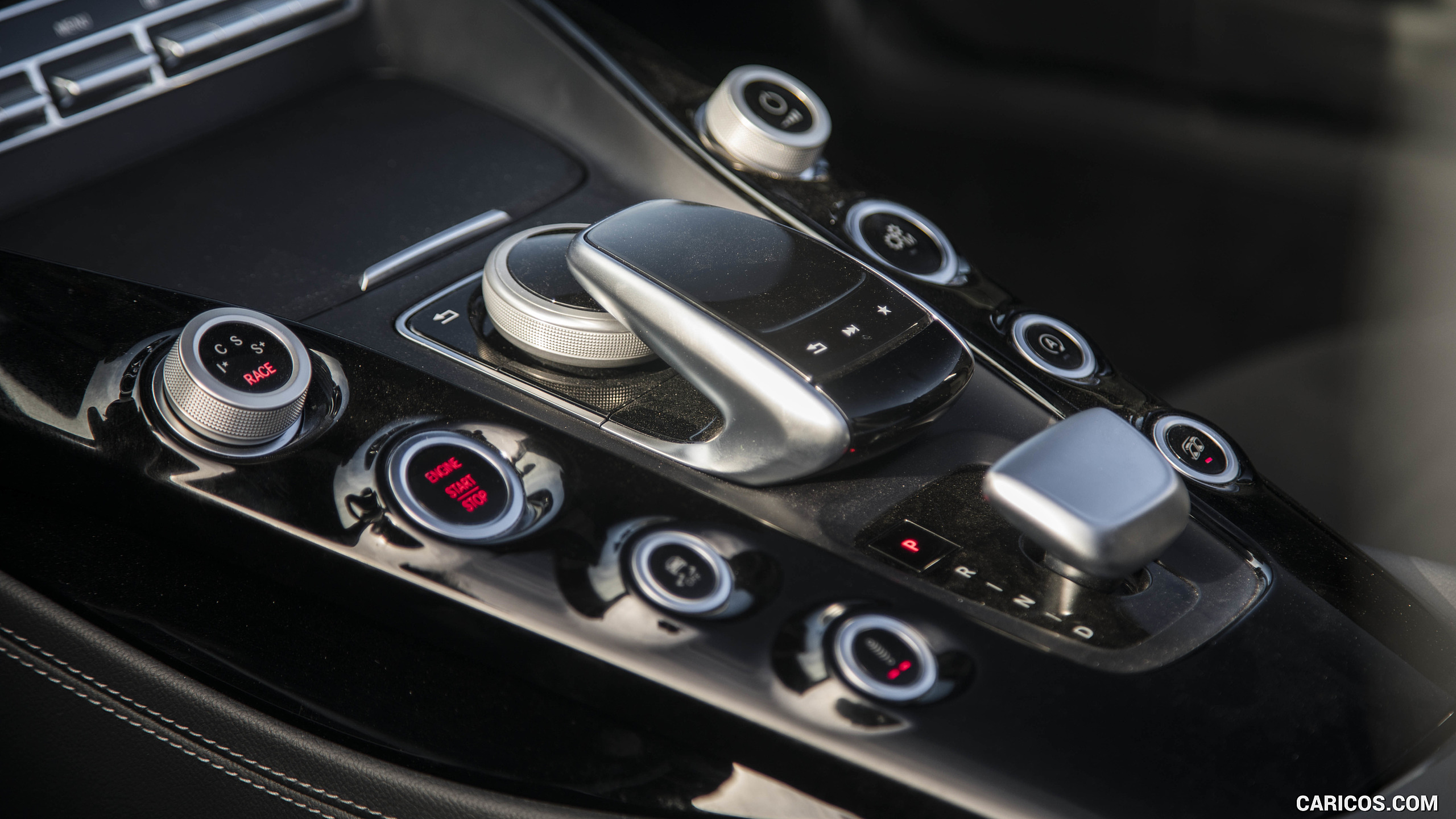 2018 Mercedes-AMG GT Roadster - Interior, Controls, #106 of 350