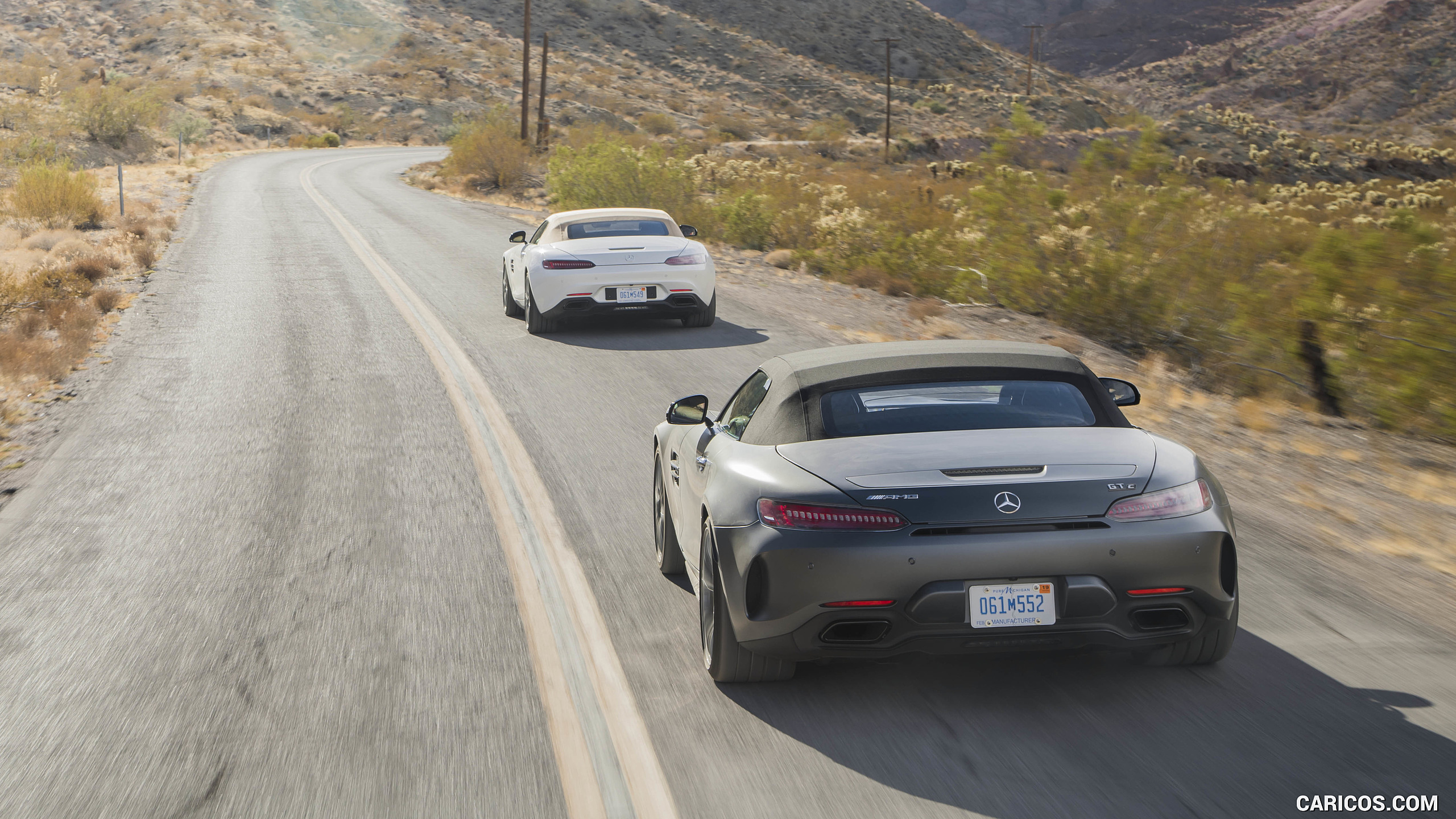 2018 Mercedes-AMG GT and GT C Roadsters - Rear, #52 of 350