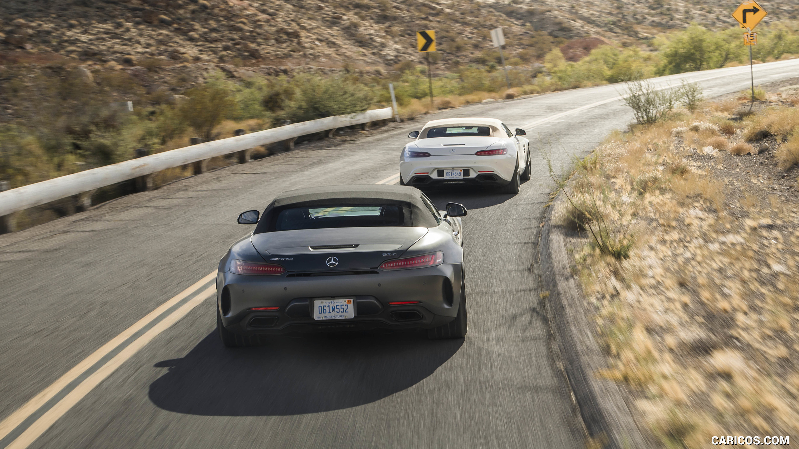 2018 Mercedes-AMG GT and GT C Roadsters - Rear, #59 of 350