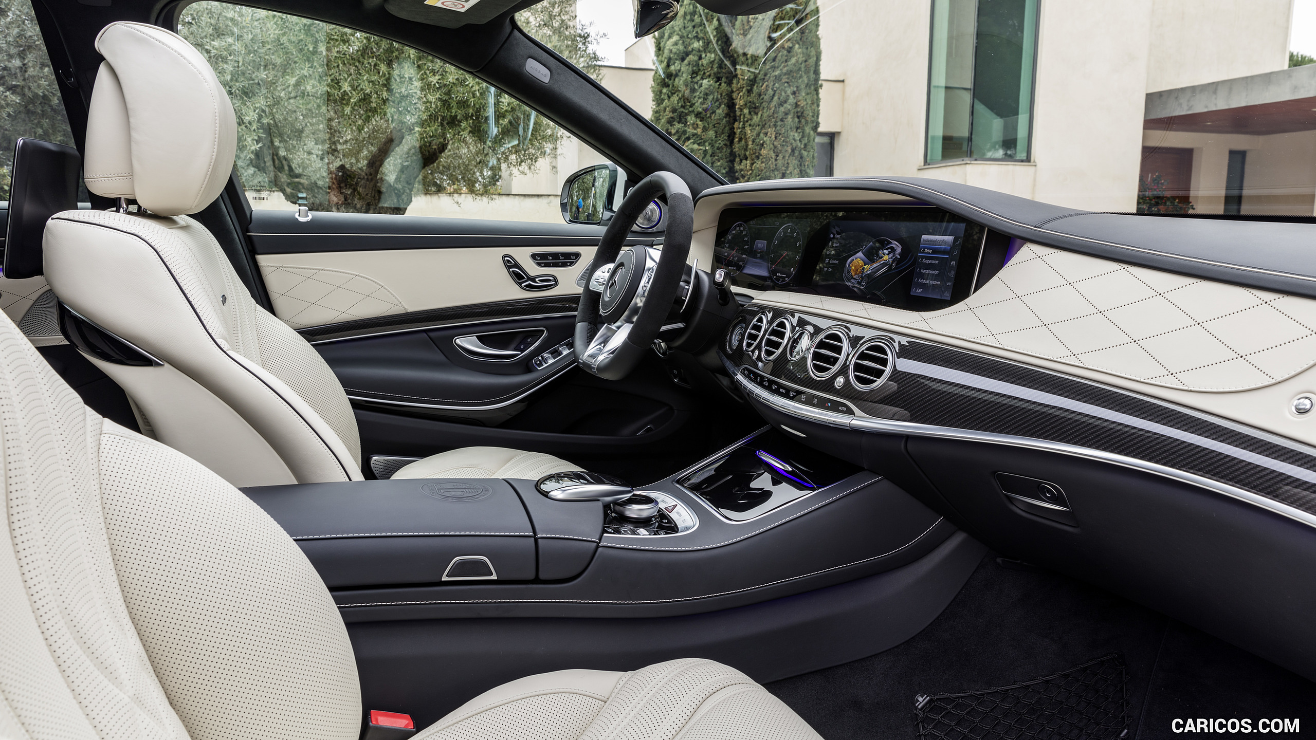 2018 Mercedes-AMG S63 4MATIC+ - Interior, Front Seats, #27 of 100
