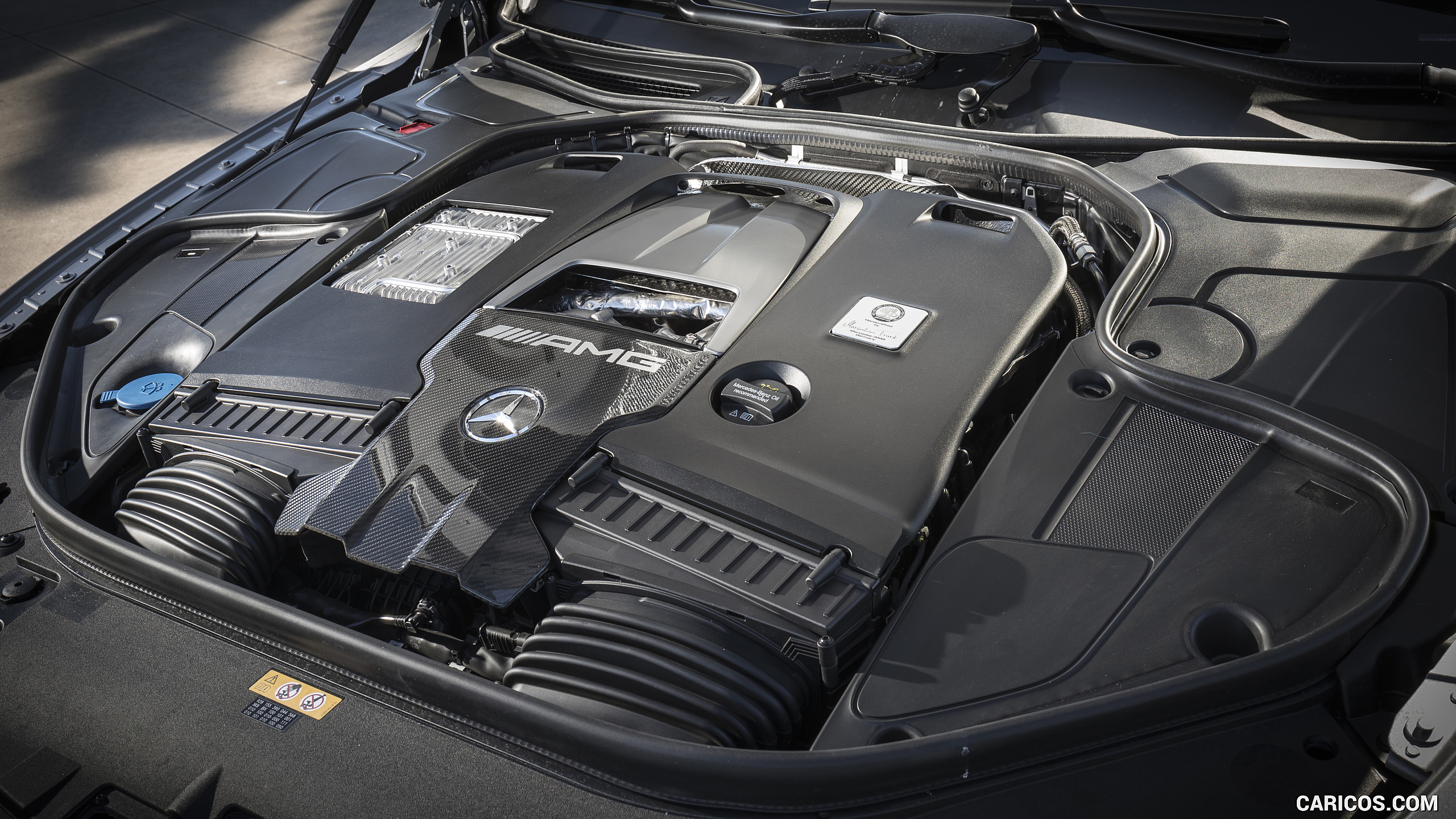 2018 Mercedes-AMG S63 Cabrio (US-Spec) - Engine, #97 of 98