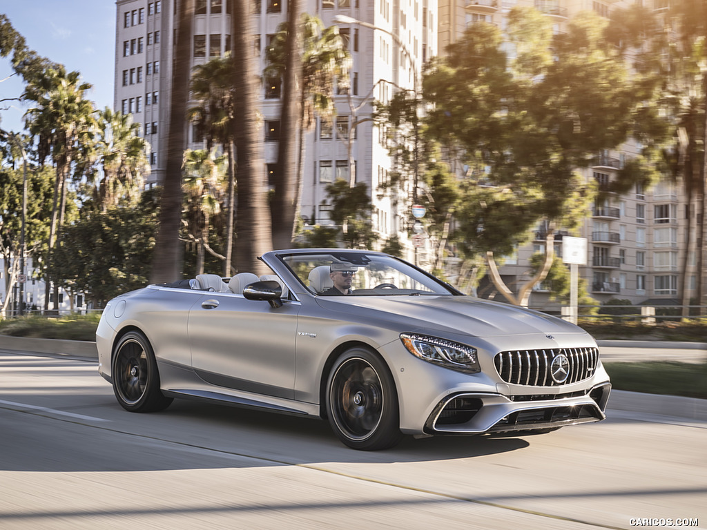 2018 Mercedes-AMG S63 Cabrio (US-Spec) - Front