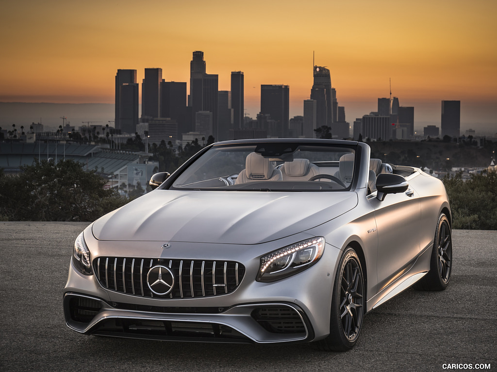 2018 Mercedes-AMG S63 Cabrio (US-Spec) - Front