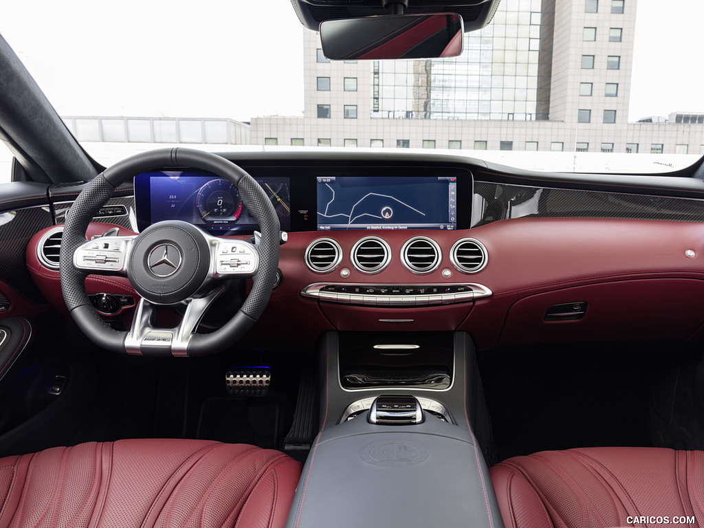 2018 Mercedes-AMG S63 Cabriolet 4MATIC+ (Color: Designo Diamond White) - Interior, Cockpit