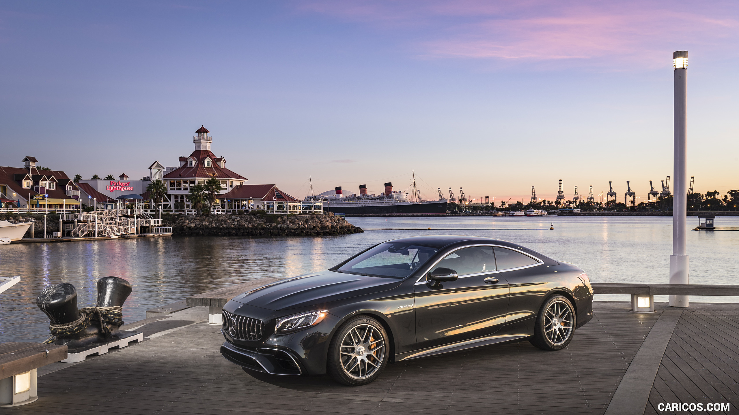 2018 Mercedes-AMG S63 Coupe (US-Spec) - Front Three-Quarter, #61 of 98