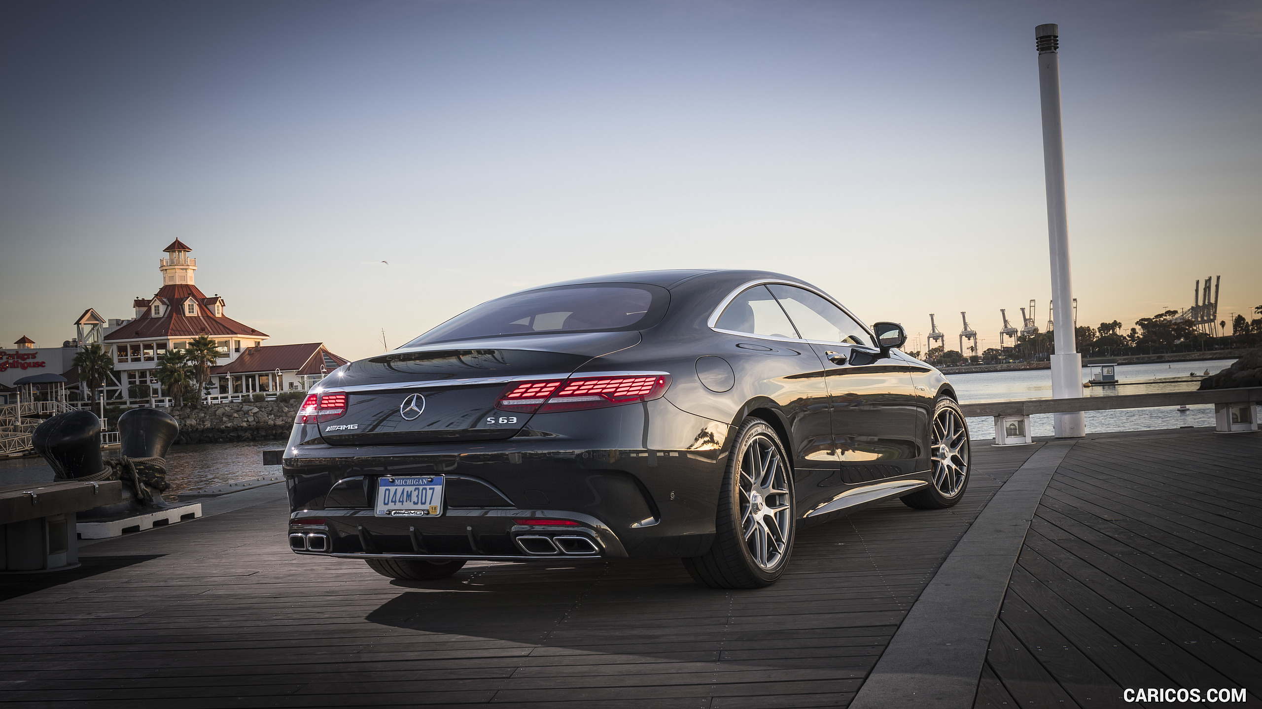 2018 Mercedes-AMG S63 Coupe (US-Spec) - Rear Three-Quarter, #62 of 98