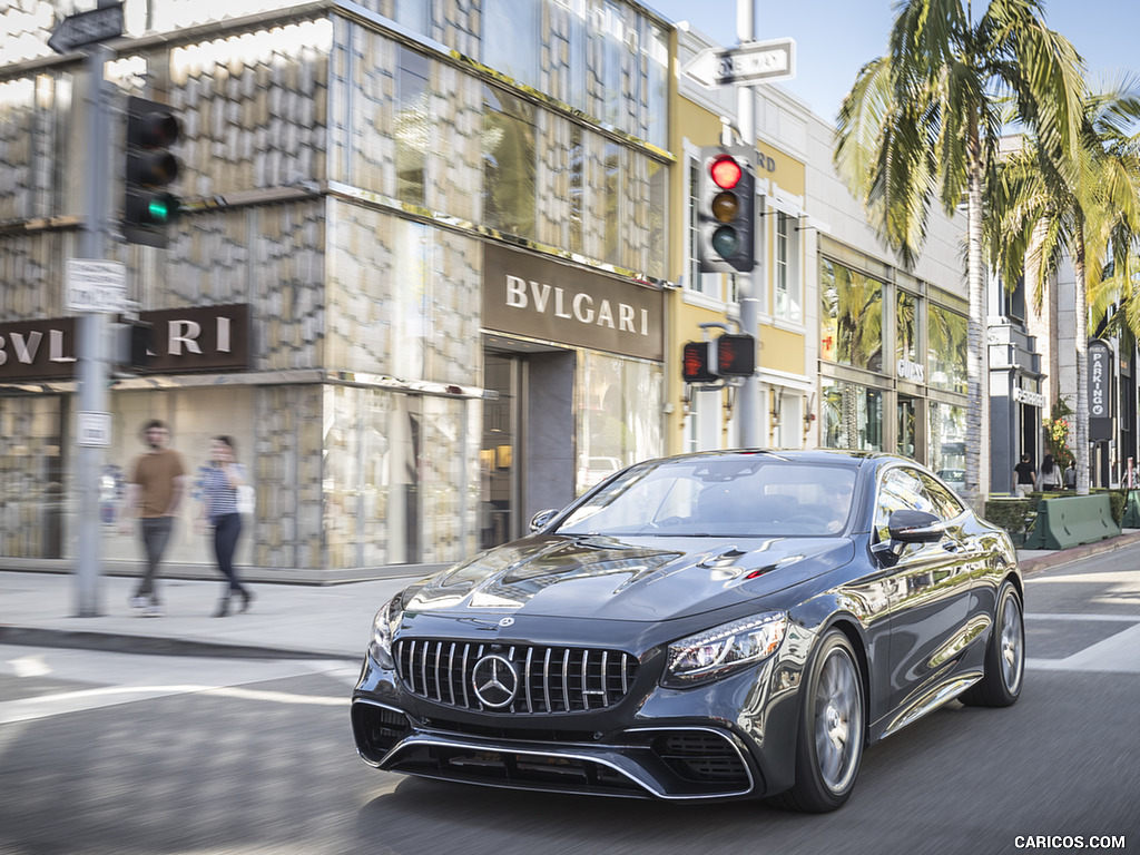 2018 Mercedes-AMG S63 Coupe (US-Spec) - Front