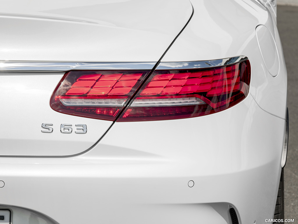 2018 Mercedes-AMG S63 Coupe 4MATIC+ (Color: Designo Diamond White) - Tail Light