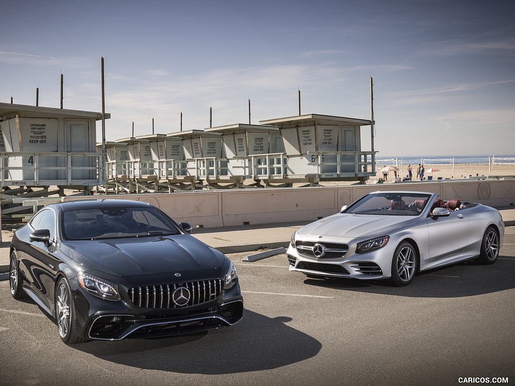 2018 Mercedes-AMG S63 Coupe and Cabrio (US-Spec)